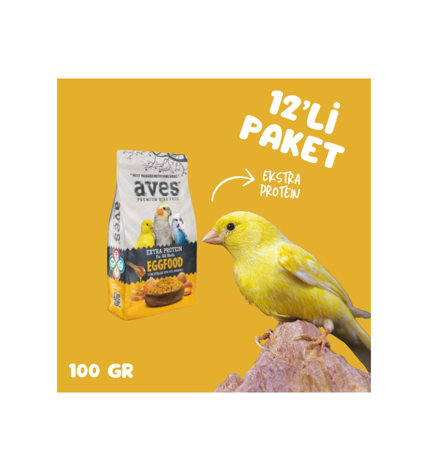 AVES Premium Bird Food 100gr 12Li