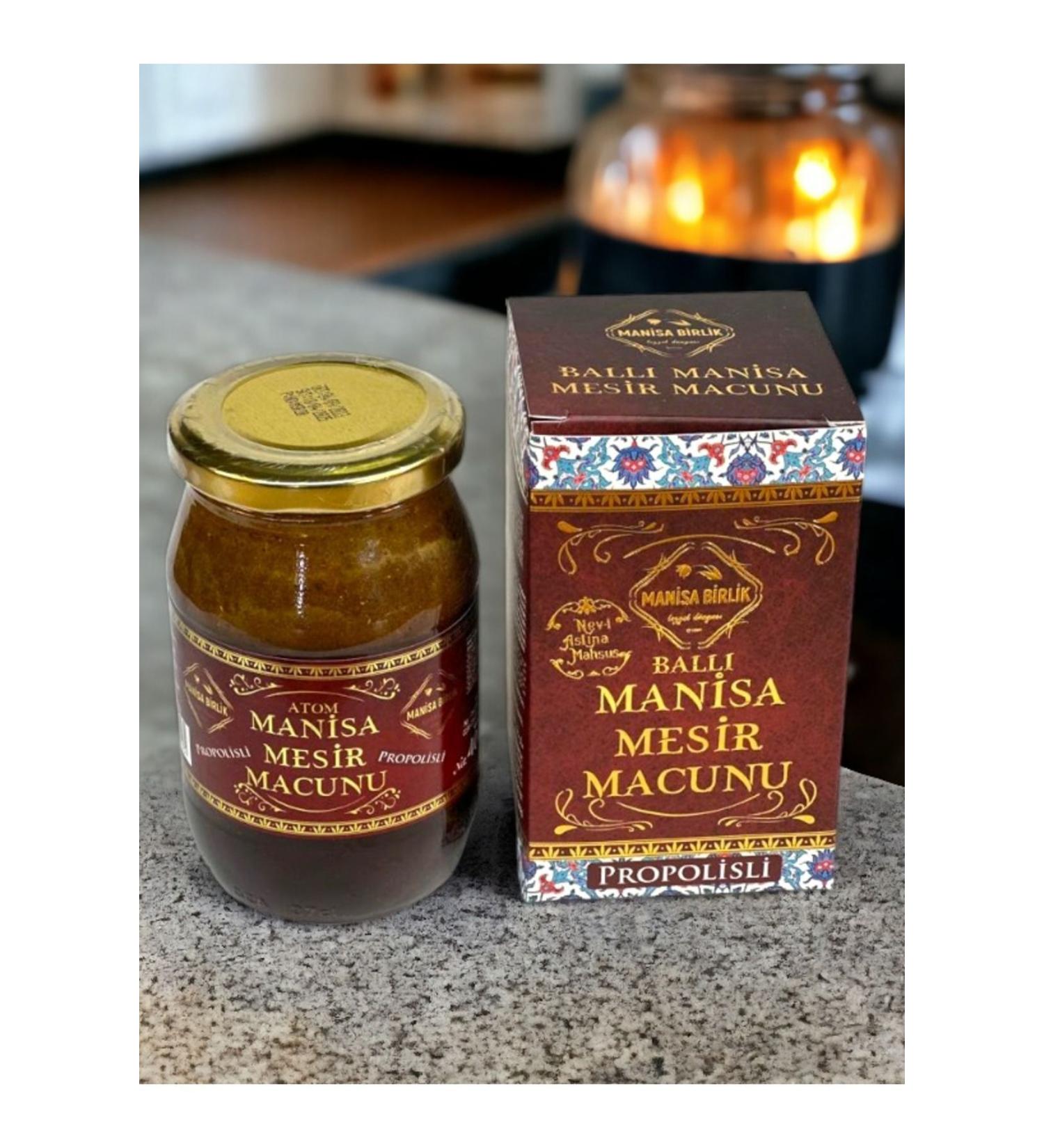 MAN SA B RL K Honey Propolis Atom Mesir Paste 400gr - Buy Online on GoSupps.com