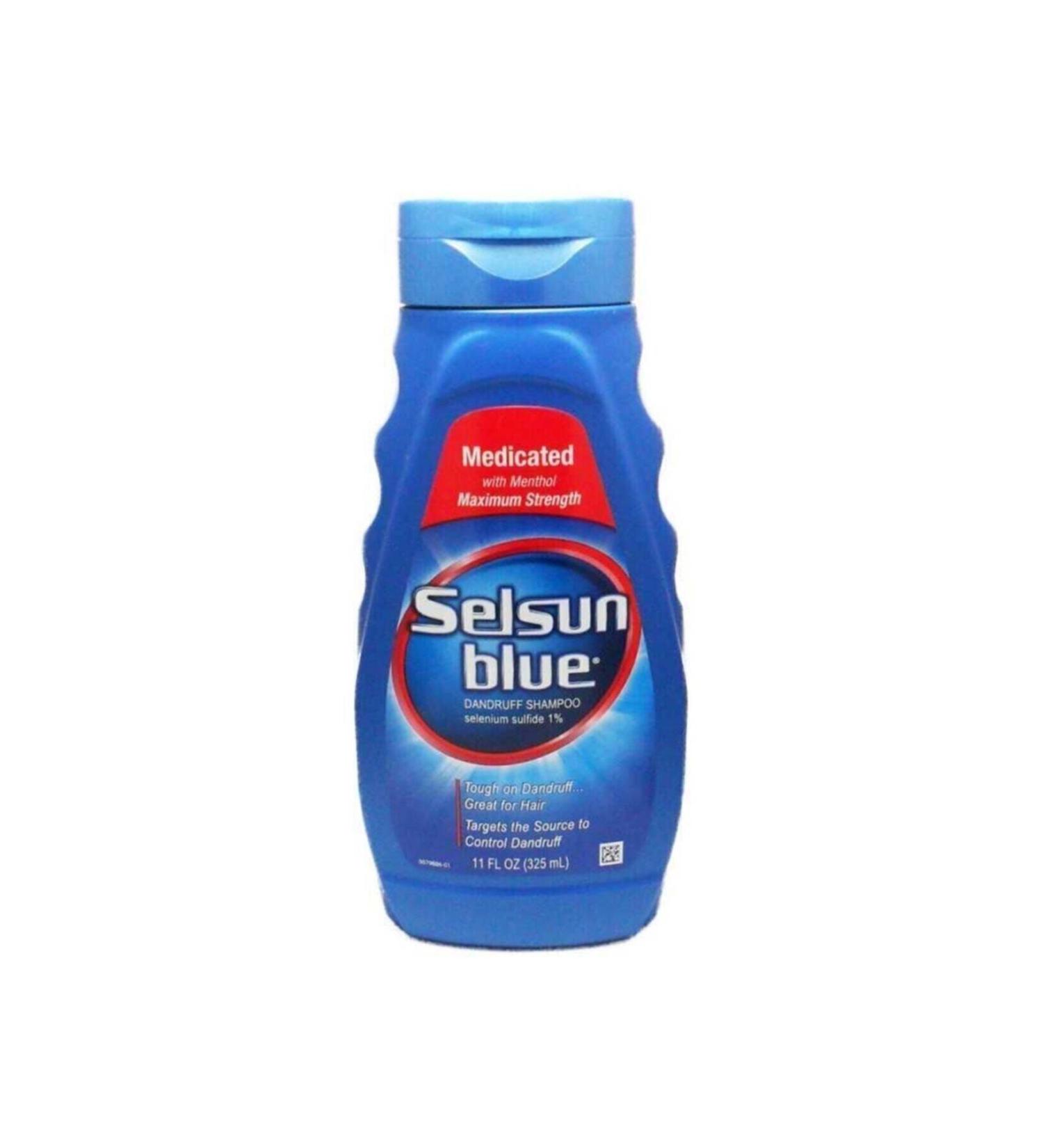Selsun Blue Maximum Strength Menthol Dandruff Shampoo 325ml