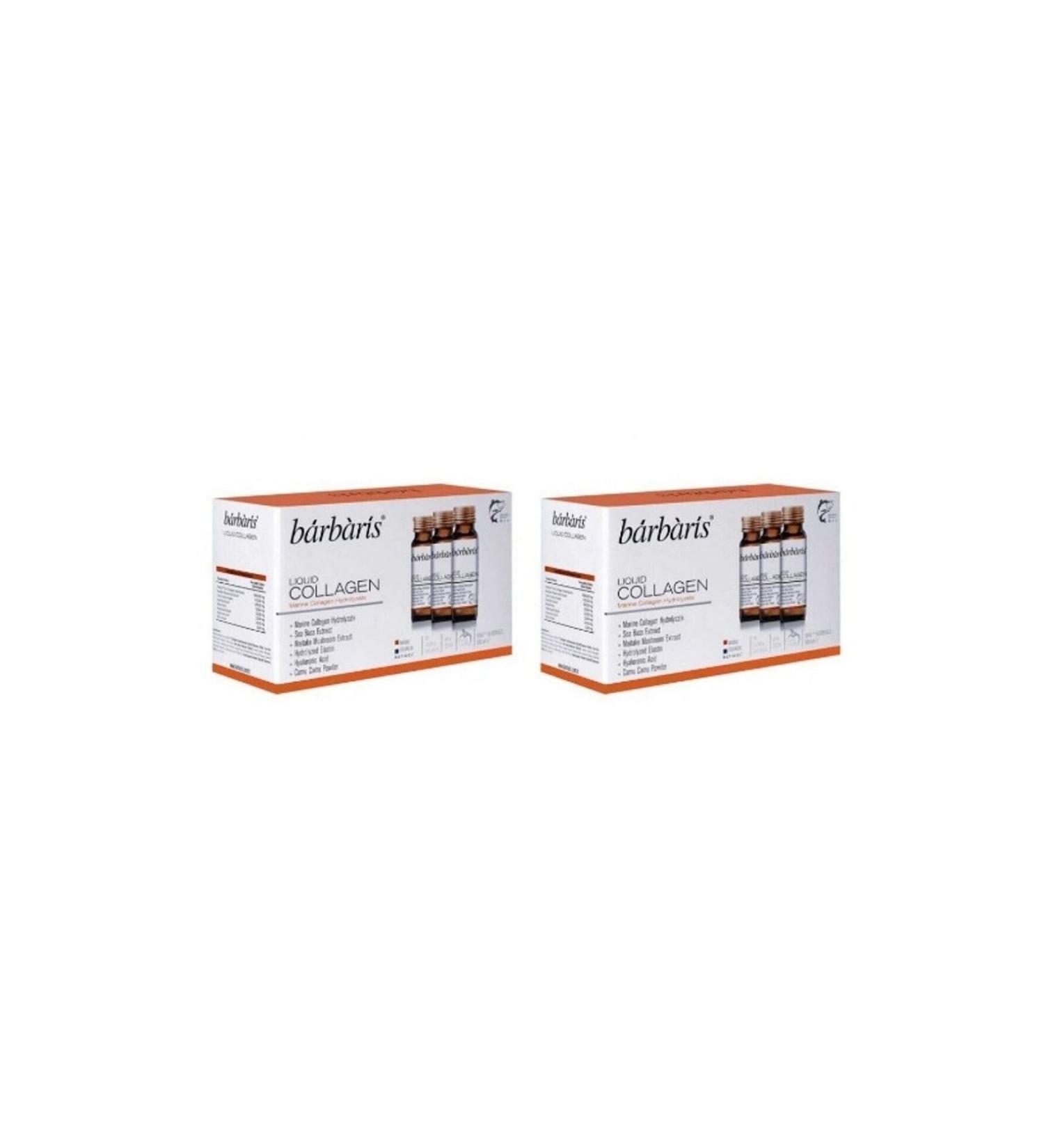 Barbaris Collagen Liquid Collagen 10x50 Ml (2 Boxes)