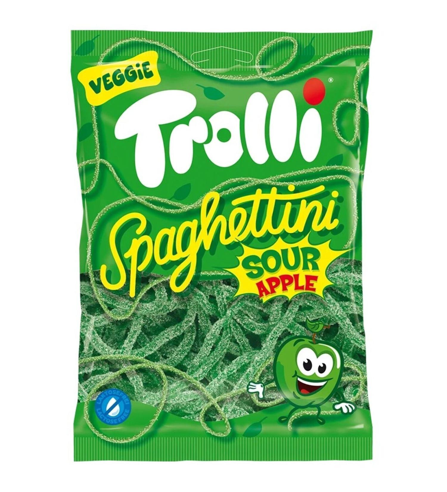 Trolli Spaghettini Sour Apple 225g