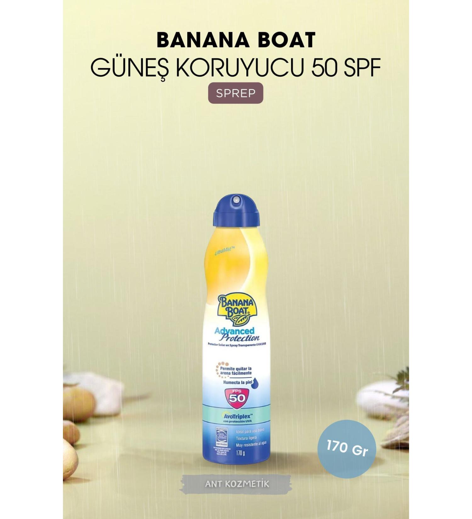 Banana Boat Advanced Protection Sunscreen 50 Fps