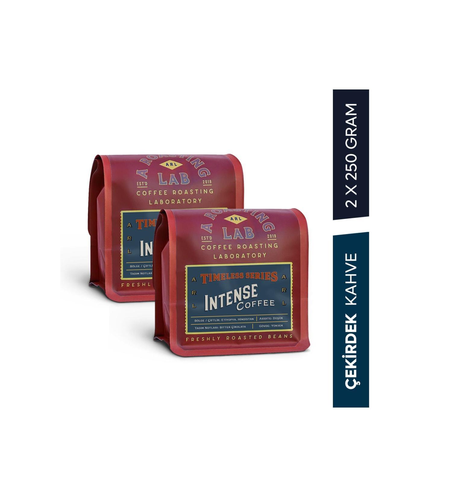 A Roasting Lab Intense Blend 2x250 grams of Coffee Beans