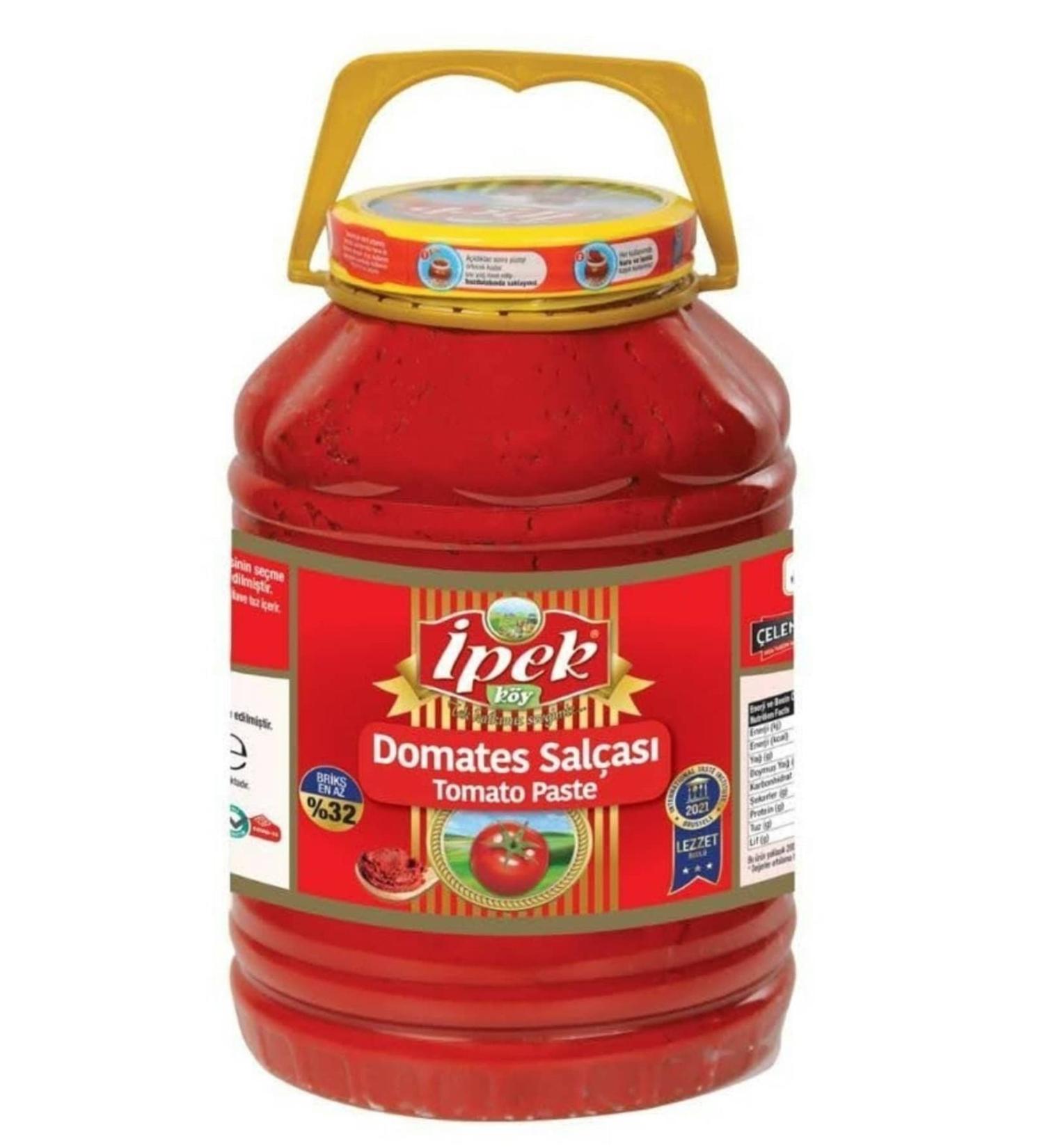 pek Tomato Paste pek Pet Jar Tomato Paste 4300 gr