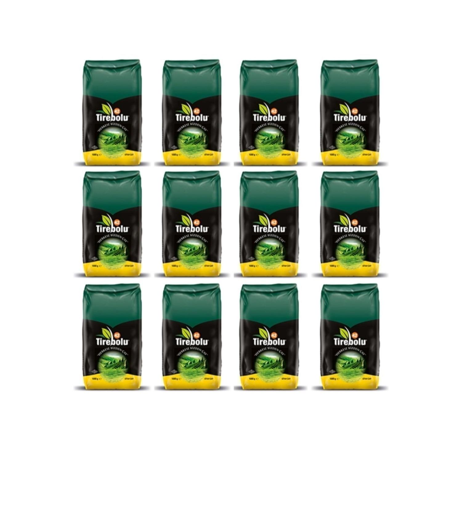 Tirebolu 42 Black Tea Loose Tea 1000 gr X 12 Pieces