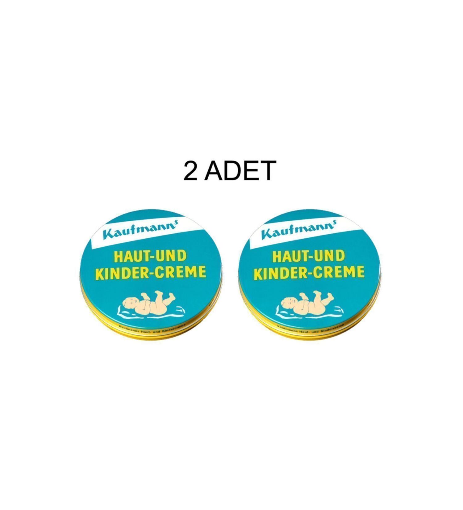 kaufmann's 2 PIECES - Kaufmann's Haut und Kinder Creme - Skin Care and Diaper Rash Cream for Babies and Adults 75ml