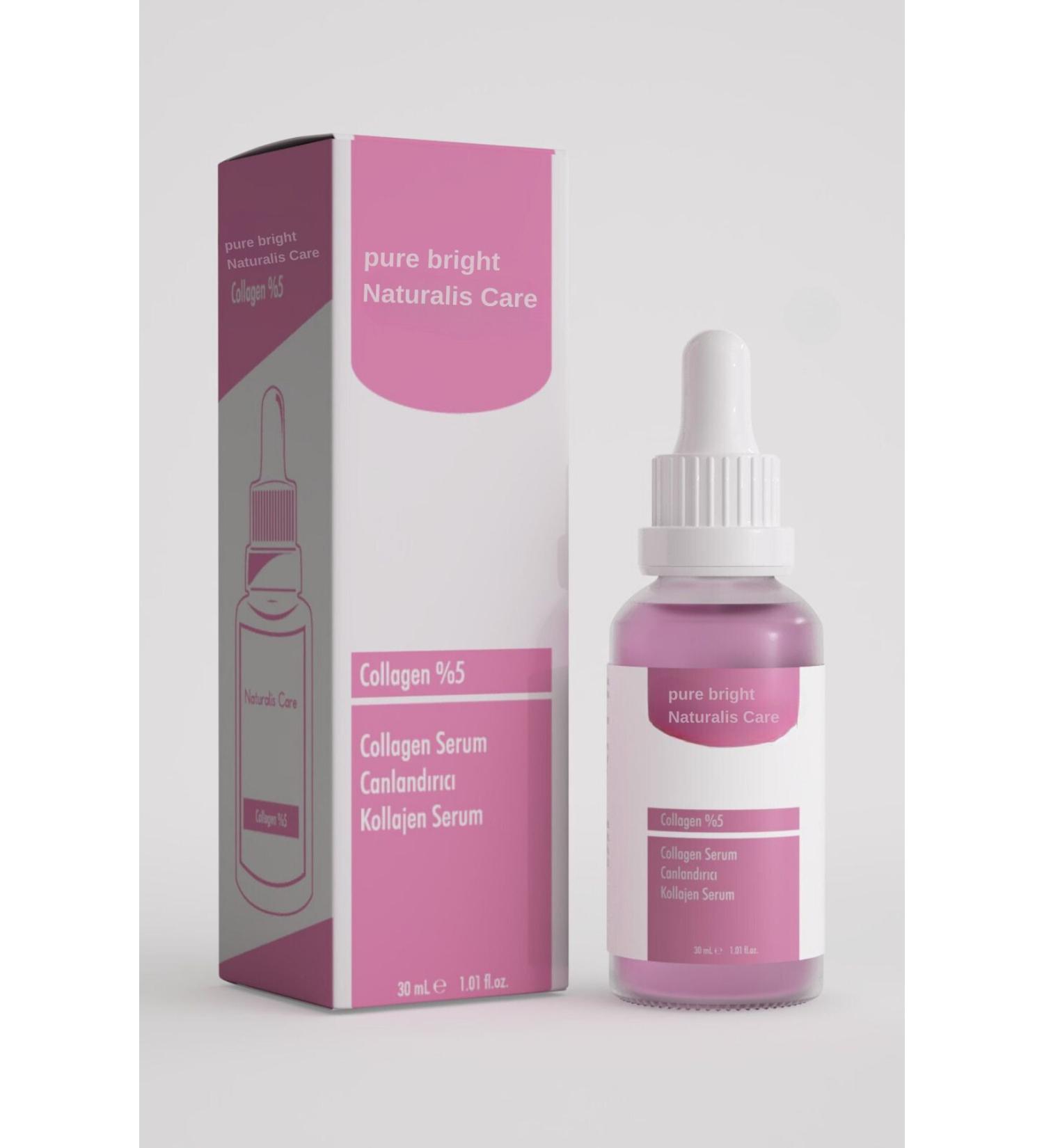 purebrightNaturalisCare Revitalizing Collagen (5%) Serum 30 ml - Buy Online on GoSupps.com