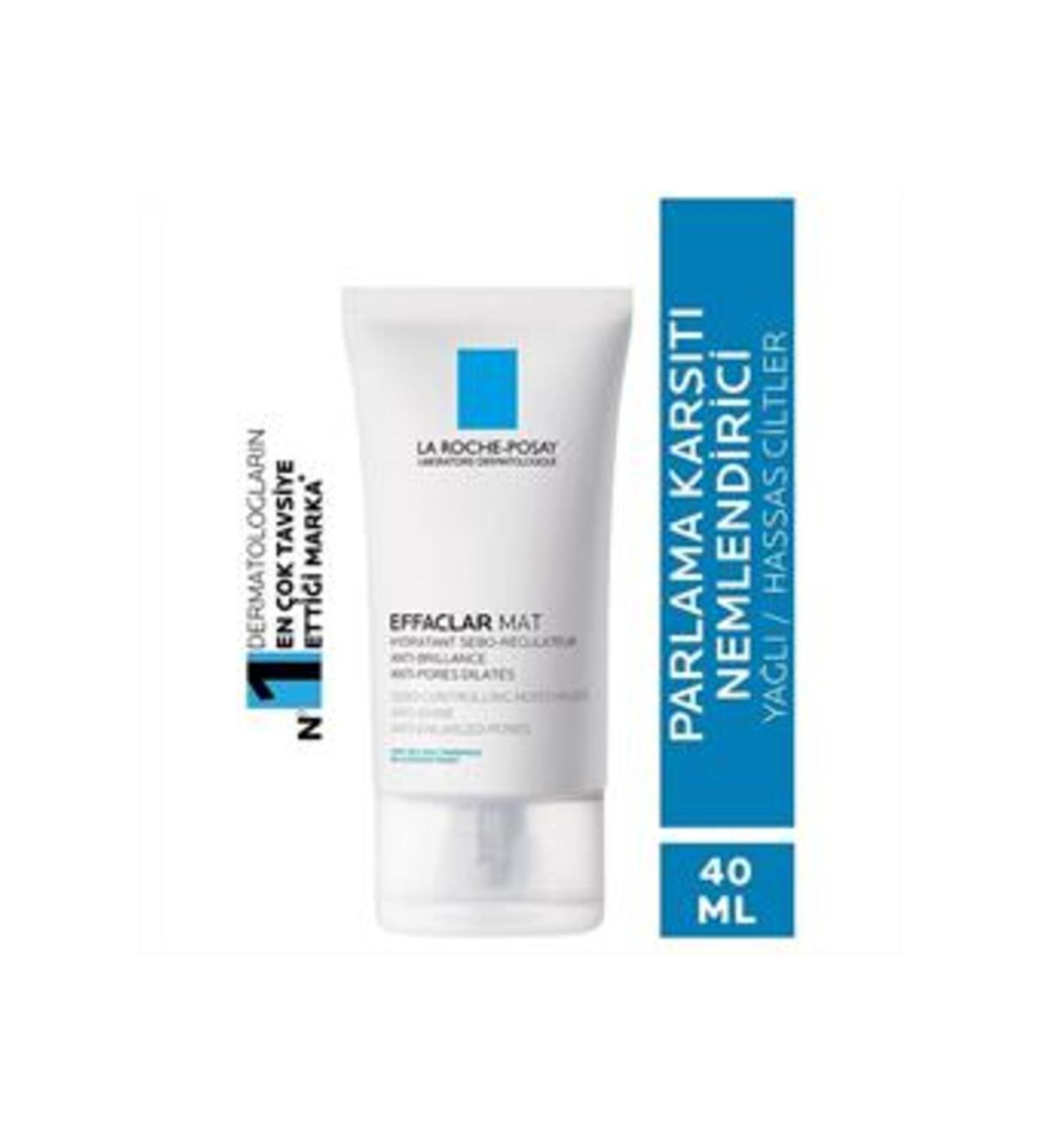 Baby La Roche Posay Effaclar Matte Anti-Shine Oily and Acne Skin Care Cream 40ml (SINGLE)
