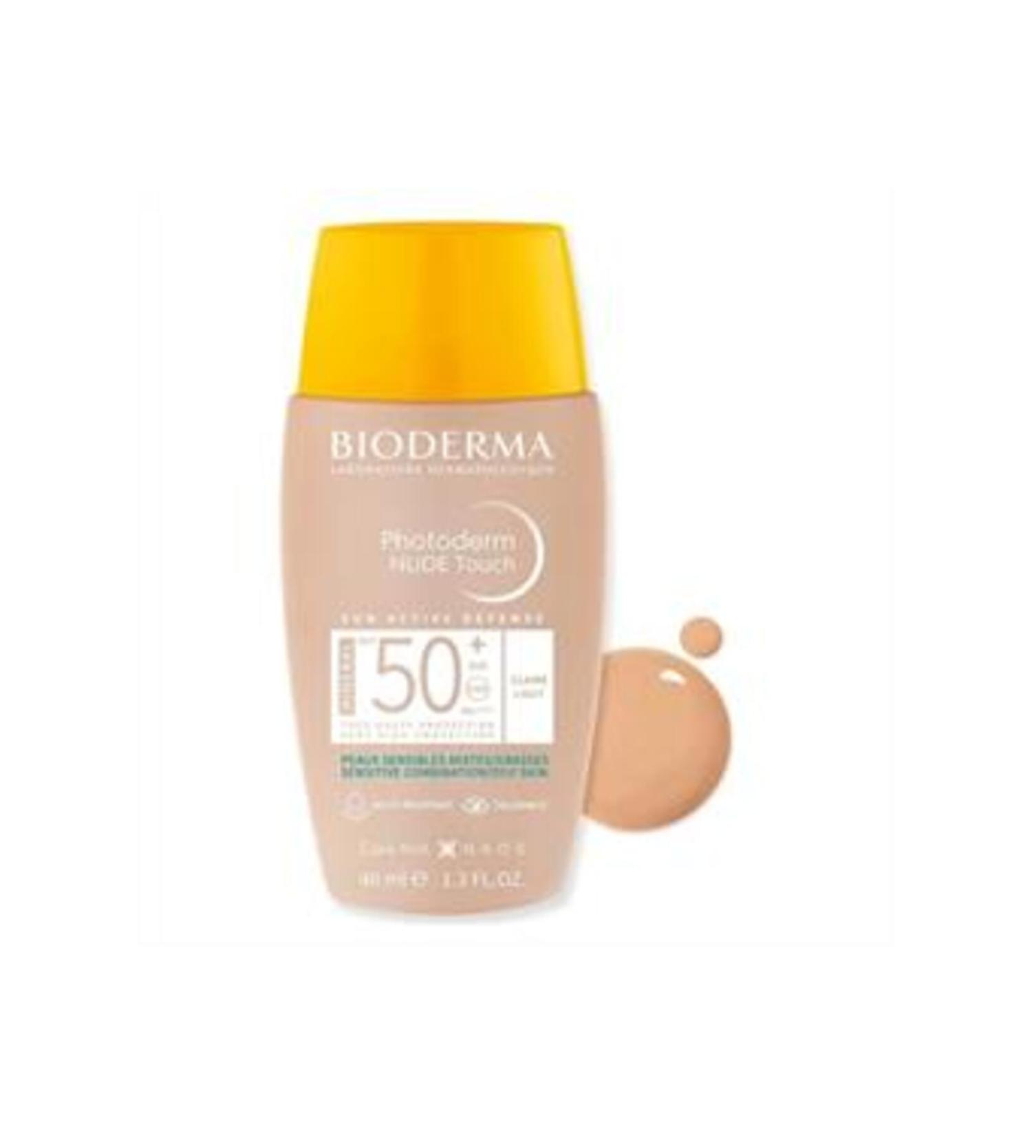 Baby Bioderma Photoderm Nude Touch Spf50+ Very Light Sun Cream 40ml (SINGLE)