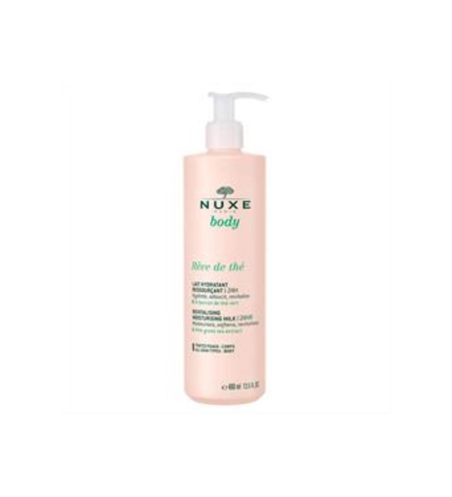 Nuxe Body Reve De The Revitalizing Moisturizing Body Milk 400ml (SINGLE)