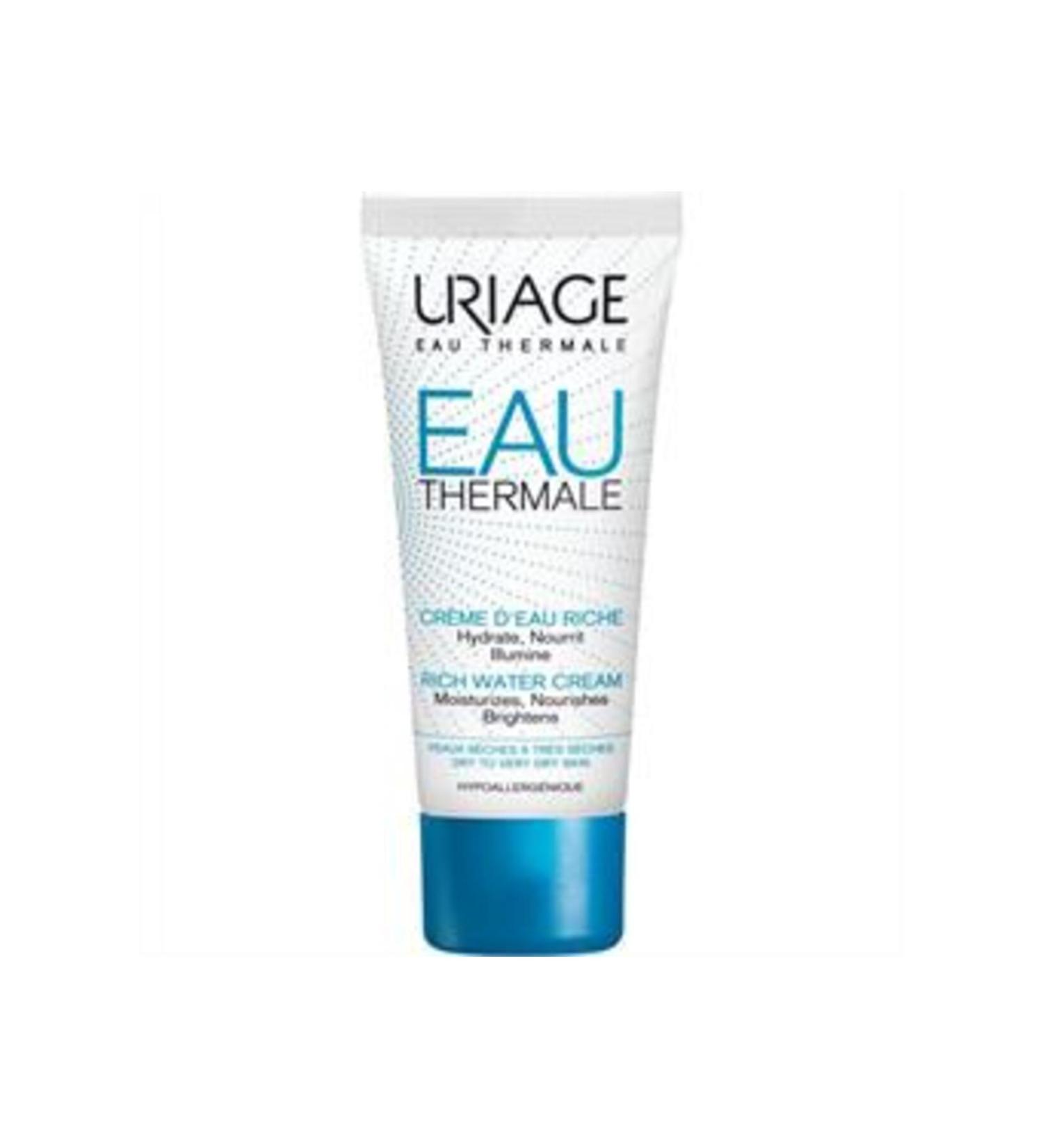 Baby Uriage Eau Thermale Rich Water Cream Water Based Moisturizing Cream 40ml (SINGLE)