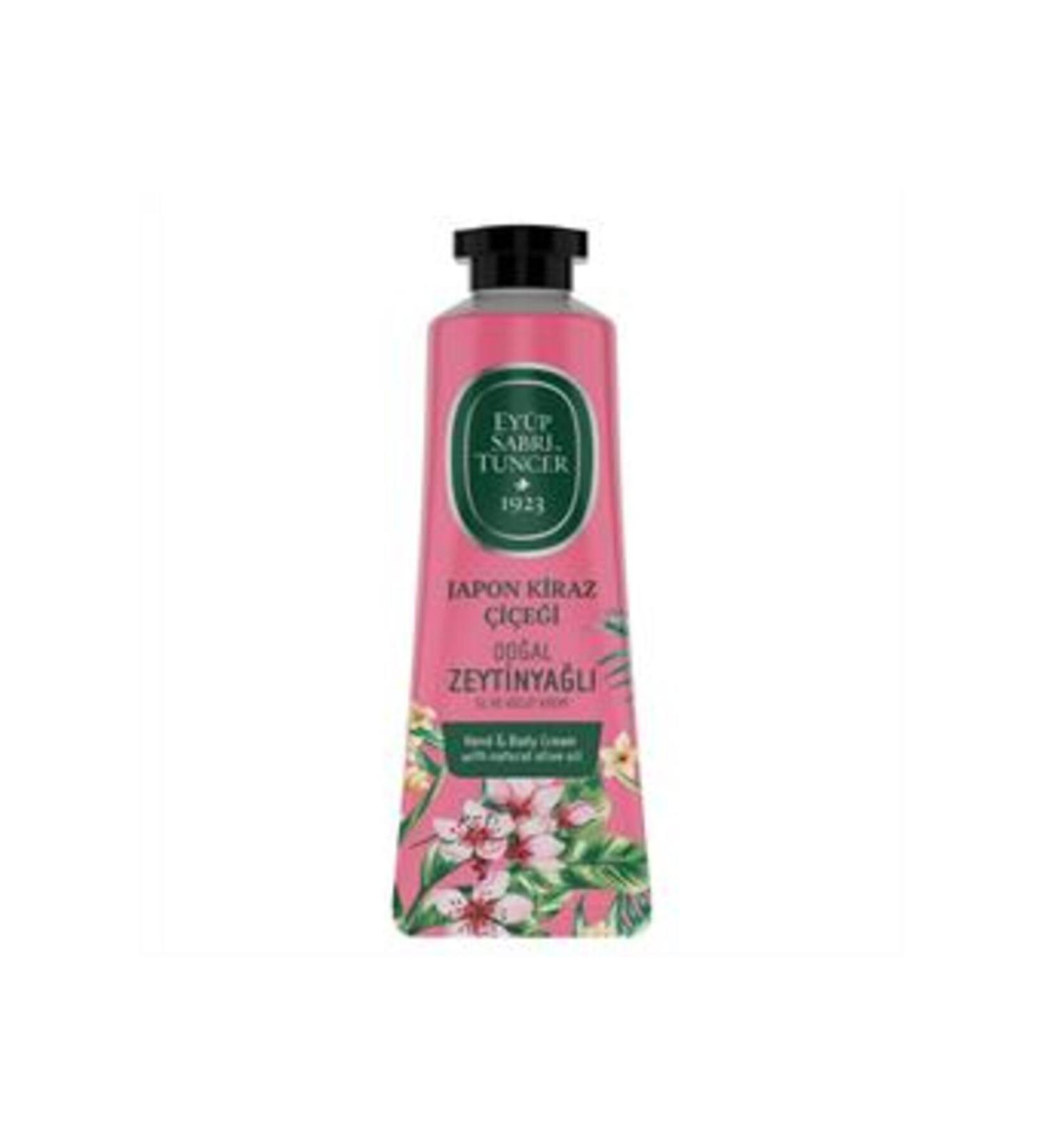 Baby Ey p Sabri Tuncer Japanese Cherry Blossom Natural Olive Oil Hand and Body Cream 50ml (SINGLE)