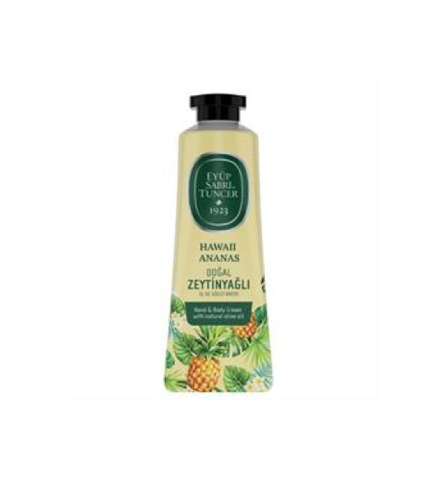 Baby Ey p Sabri Tuncer Hawaii Pineapple Natural Olive Oil Hand and Body Cream 50ml (SINGLE)