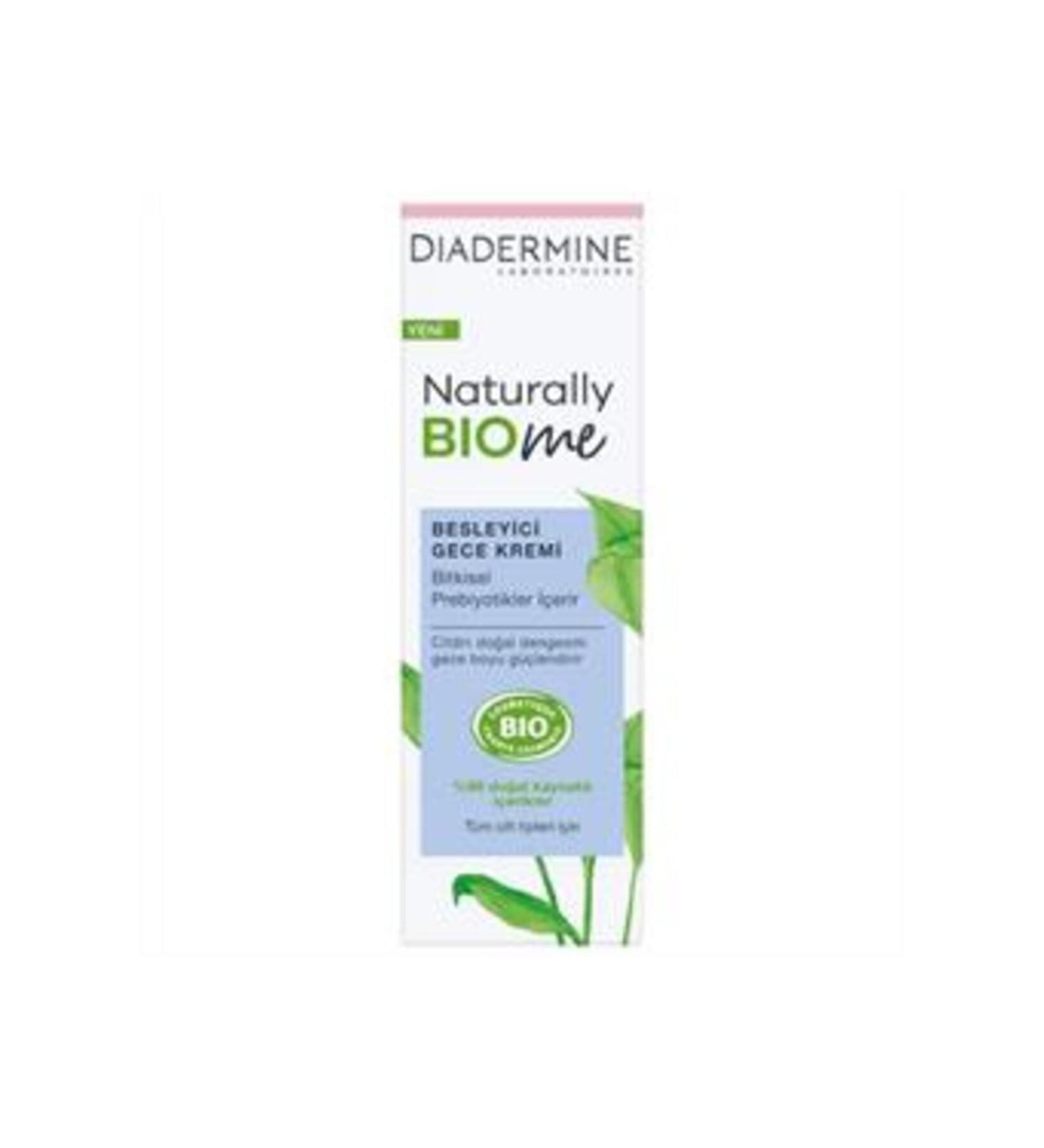 Diadermine Naturally Bio Me Nourishing Night Cream 50ml (SINGLE)