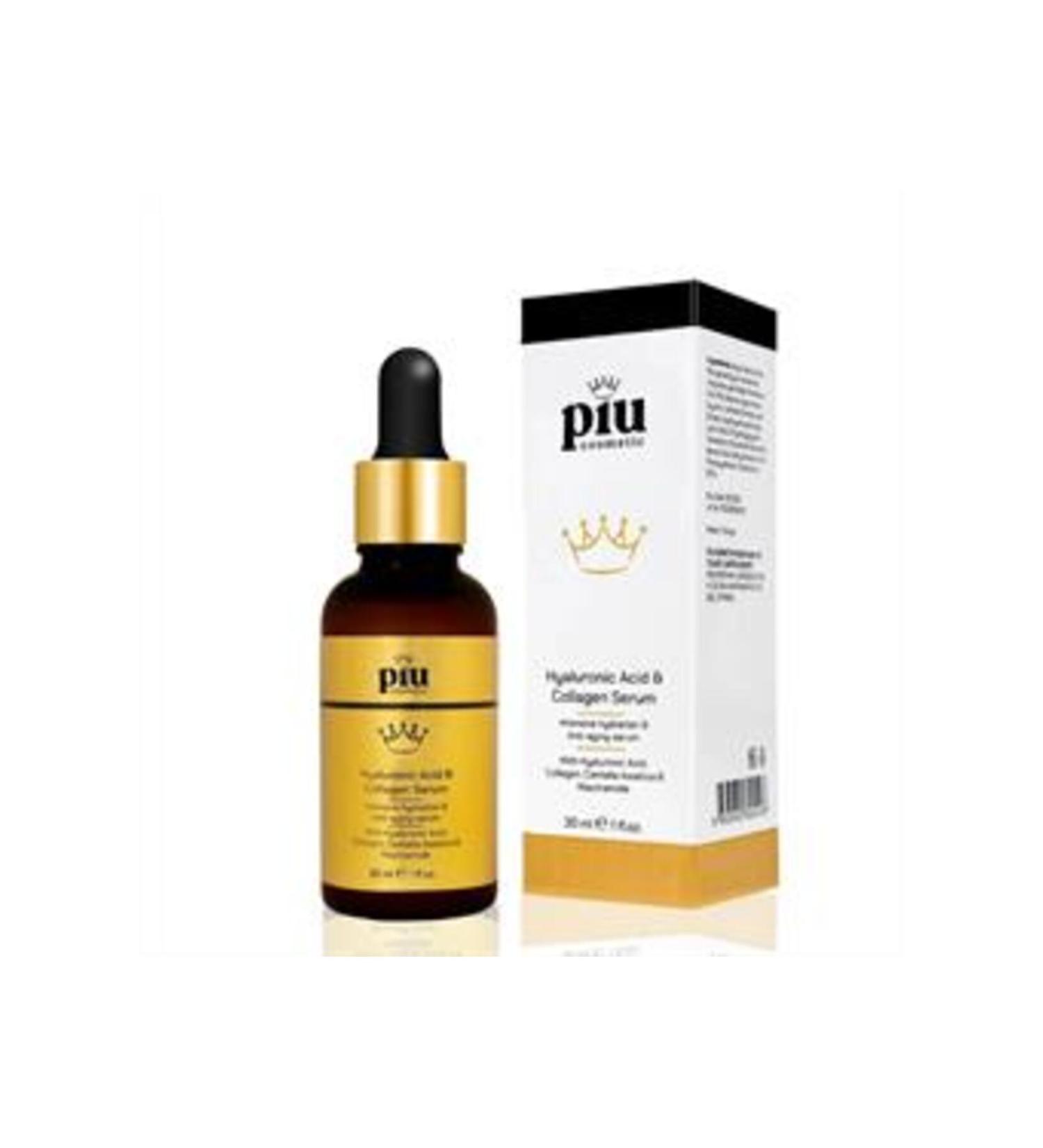 Baby Piu Cosmetic Hyaluronic Acid Collagen Anti-Aging Moisturizing Serum 30ml (SINGLE)
