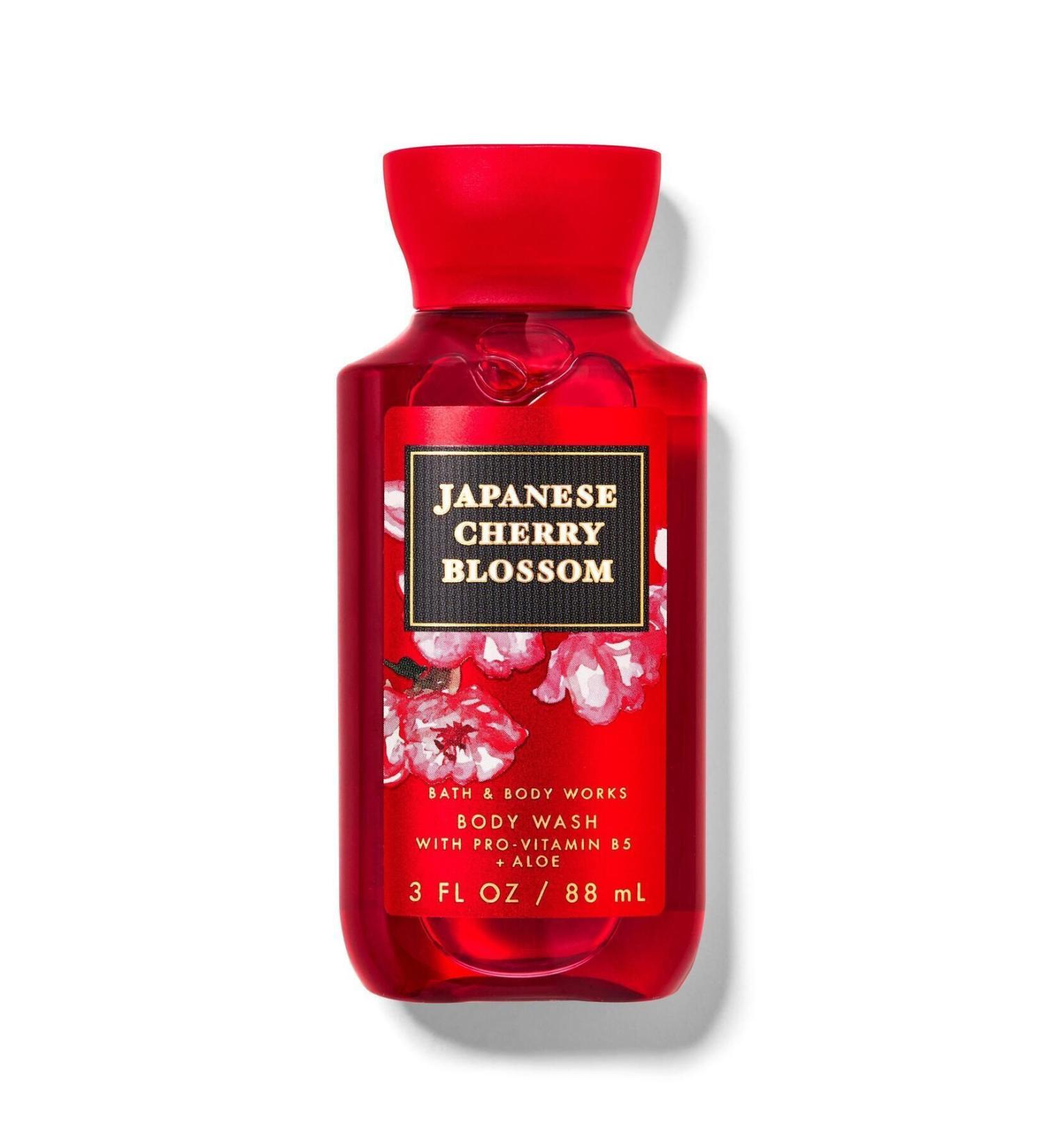 Bath & Body Works Japanese Cherry Blossom Travel Size Body Wash 88 ml