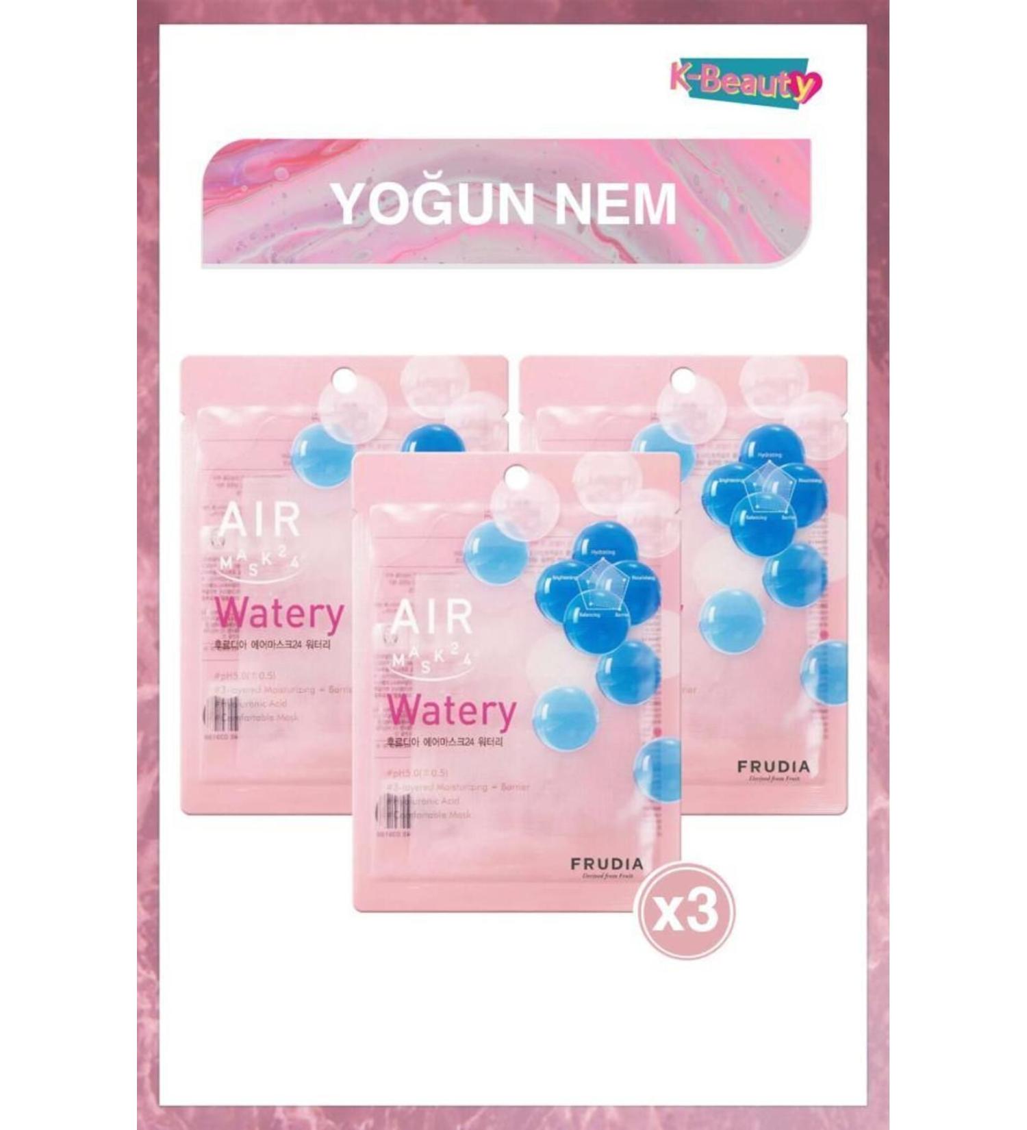 Frudia Air Watery 3 Layer Moisturizing Mask 3 Pieces