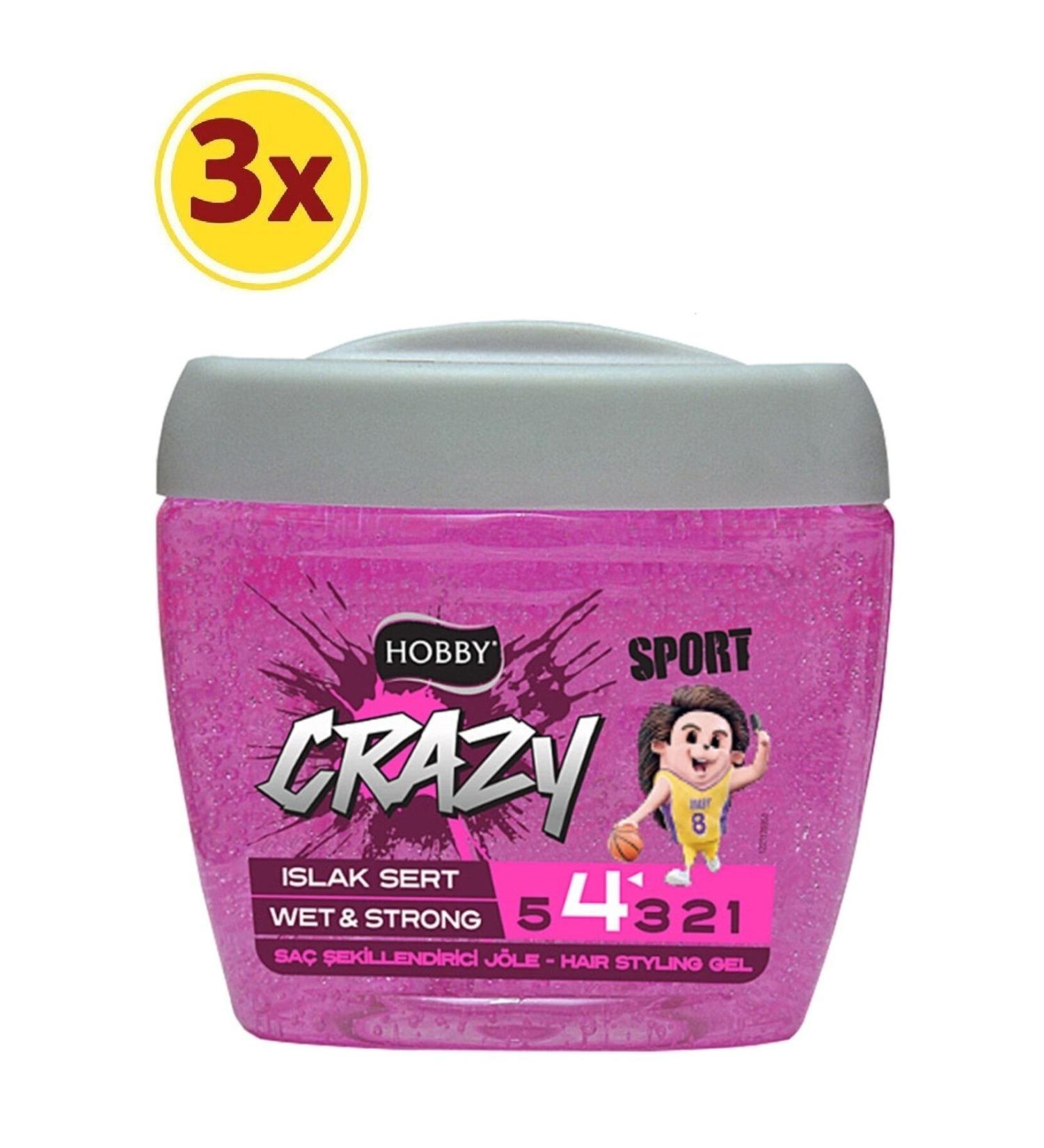 Hobby Crazy Sport Islak Sert J le 3 x 700 ml