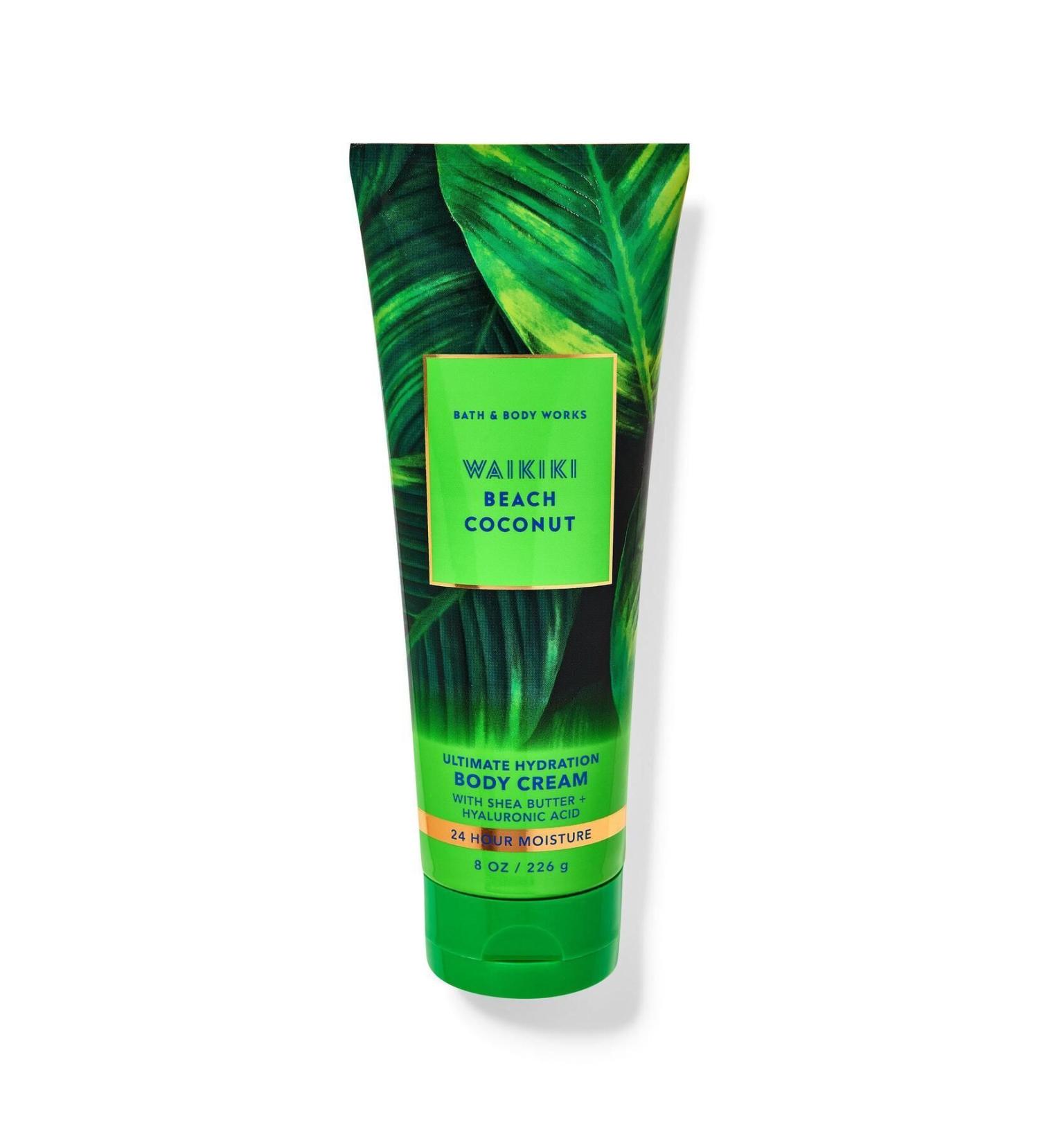 Bath & Body Works Waikiki Beach Coconut Shea Body Cream 226g