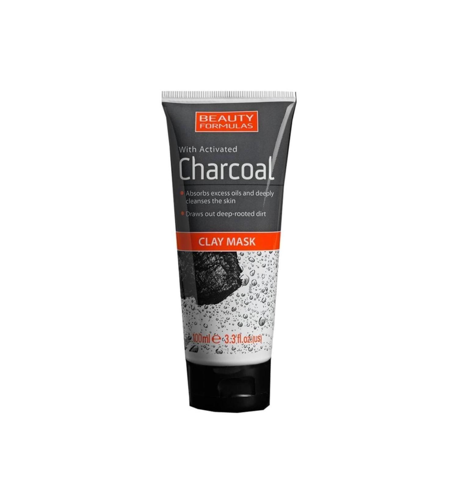 BEAUTY FORMULAS Charcoal Clay Mask 100 ml