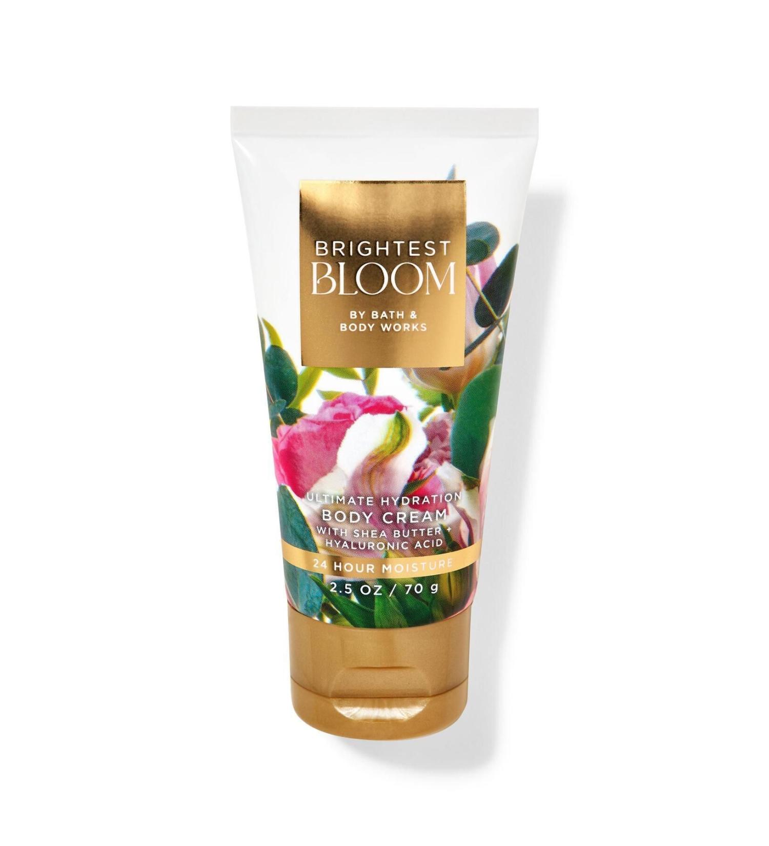 Bath & Body Works Brightest Bloom Travel Size Body Cream 70g