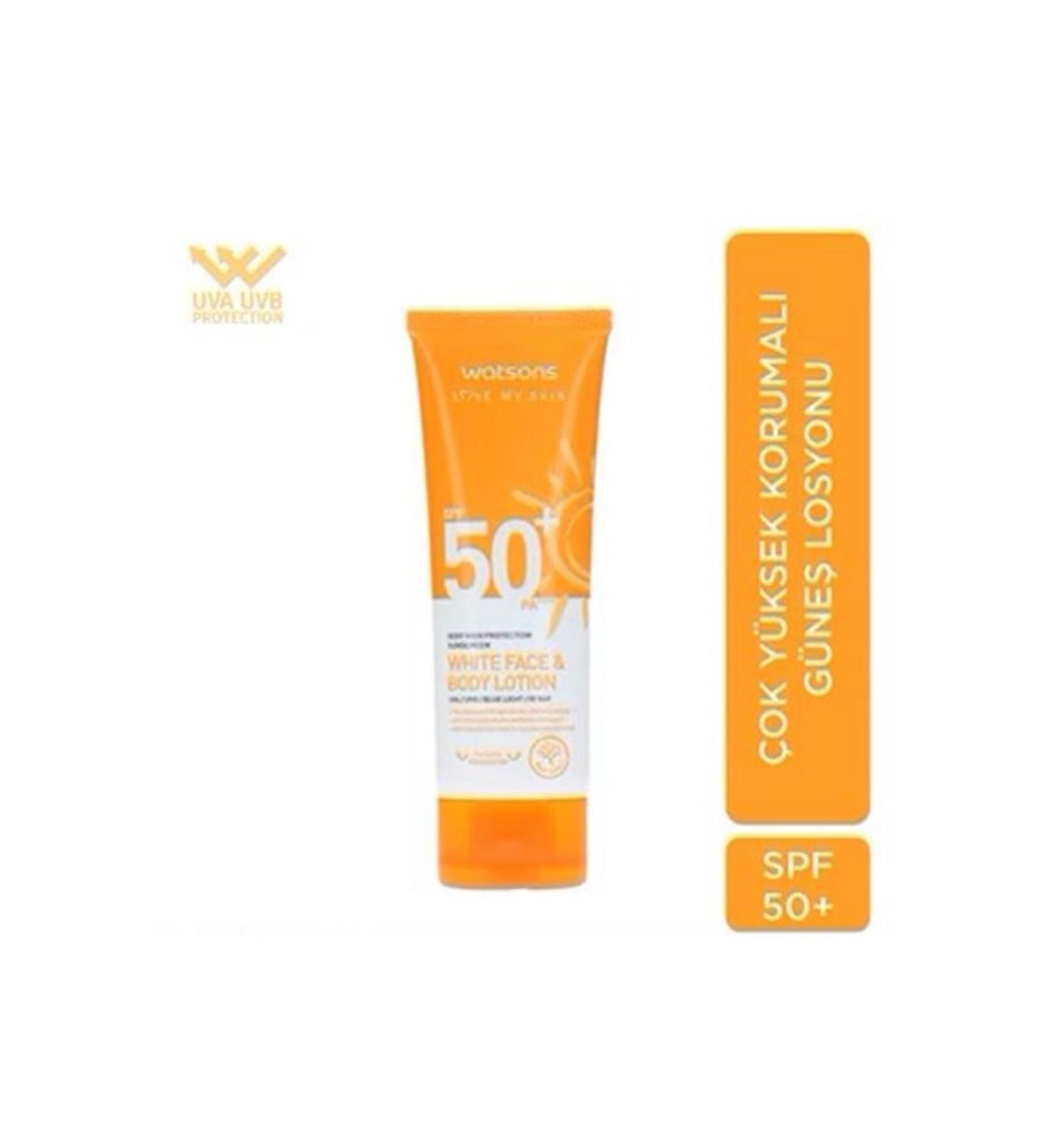 Watsons Very High Protection Face and Body Lotion Spf50 100 ml