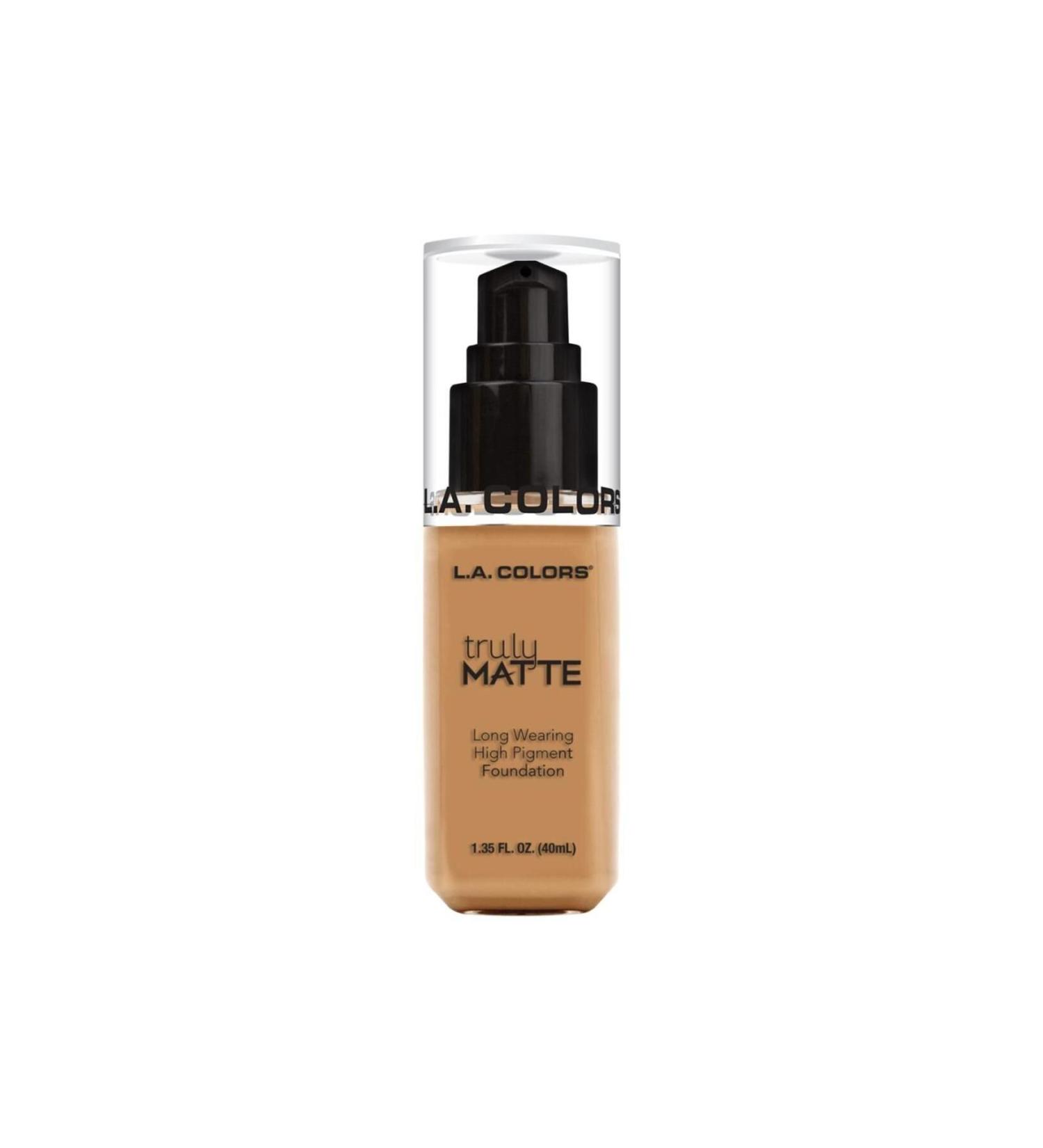 LA Colors La Colors Truly Matte Foundation-warm Honey 40ml - Buy Online on GoSupps.com