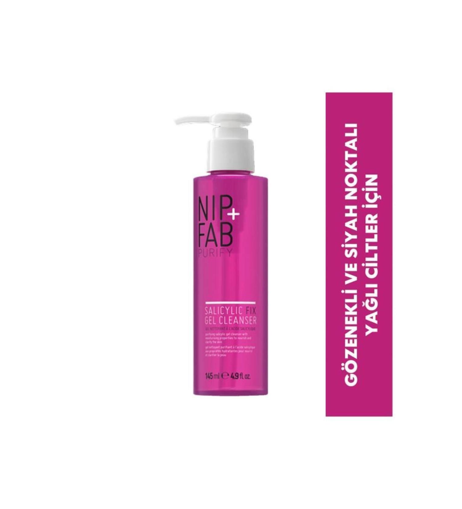 NIP+FAB Salicylic Acid Fix Face Wash Gel for Oily Skin 145 ml - Buy Online on GoSupps.com