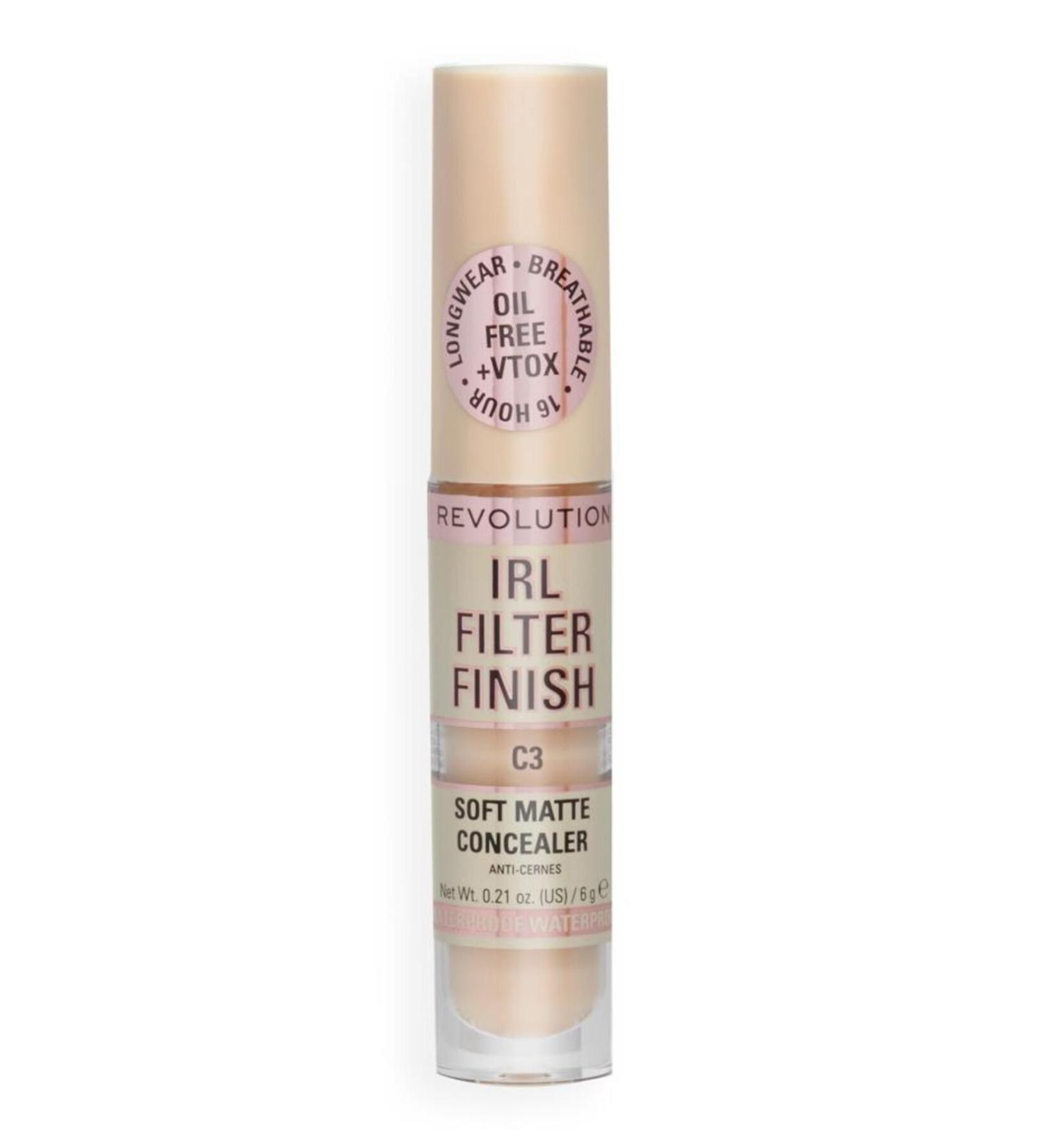 Revolution Irl Filter Finish Concealer C3 - Buy Online on GoSupps.com