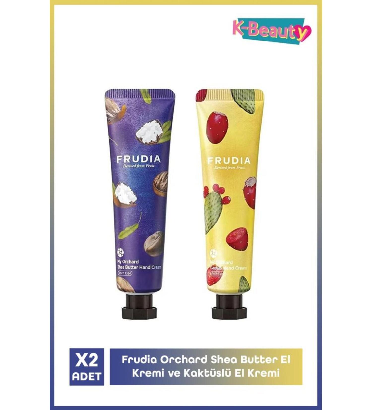 Frudia Orchard Shea Butter Hand Cream and Cactus Hand Cream