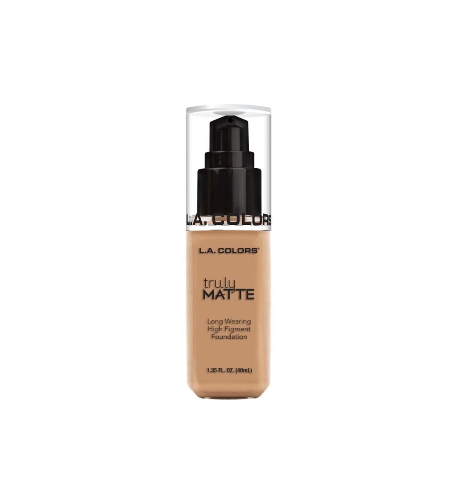 LA Colors La Colors Truly Matte Foundation-soft Beige 40ml - Buy Online on GoSupps.com