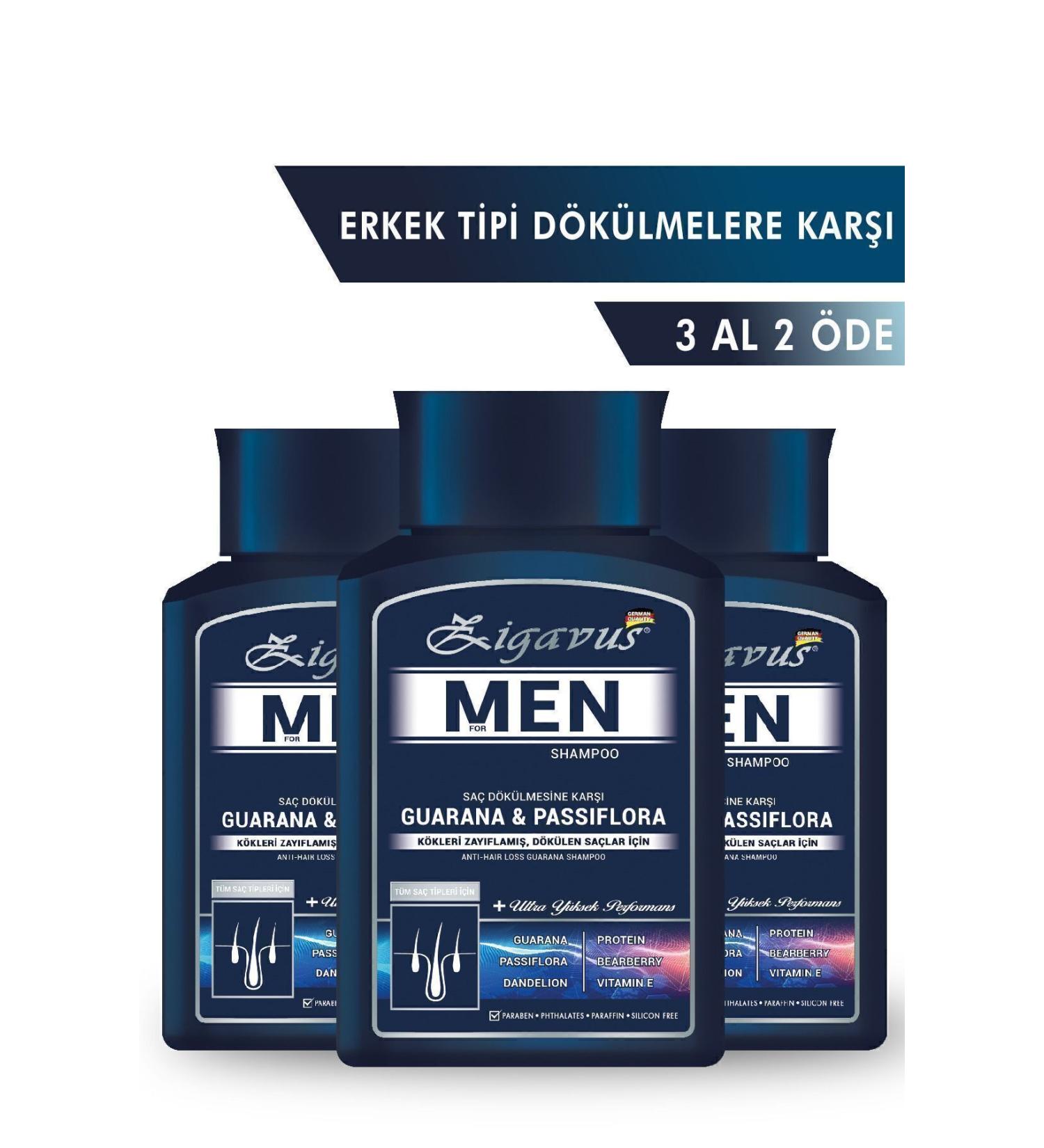 Zigavus Men Shampoo 300 ml Buy 3 Pay 2 - Special Care for Men 8699349130688 - Buy Online on GoSupps.com