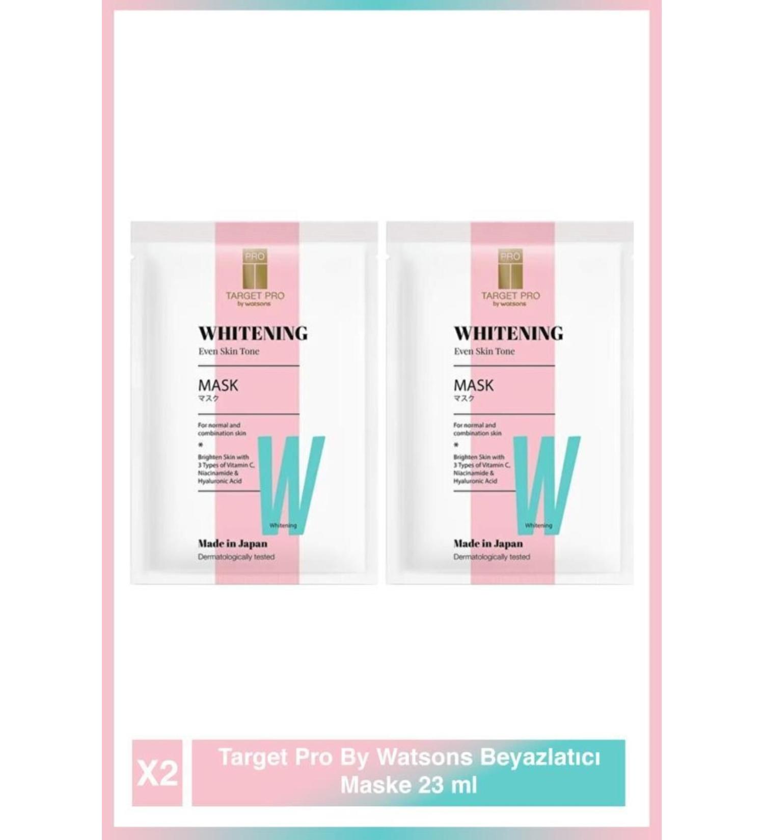 Target Pro By Watsons Whitening Mask 23 ml 2 Pieces