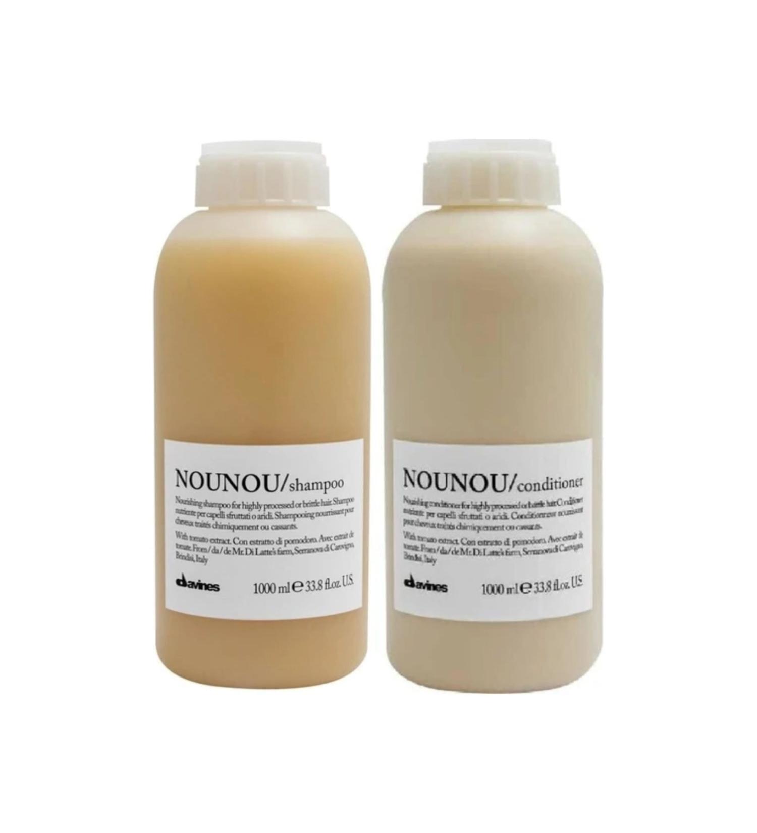 Davines **-DAVINES NouNou - Repair Care Set for Damaged Dyed Hair - Shampoo - Conditioner CYT975..4545**