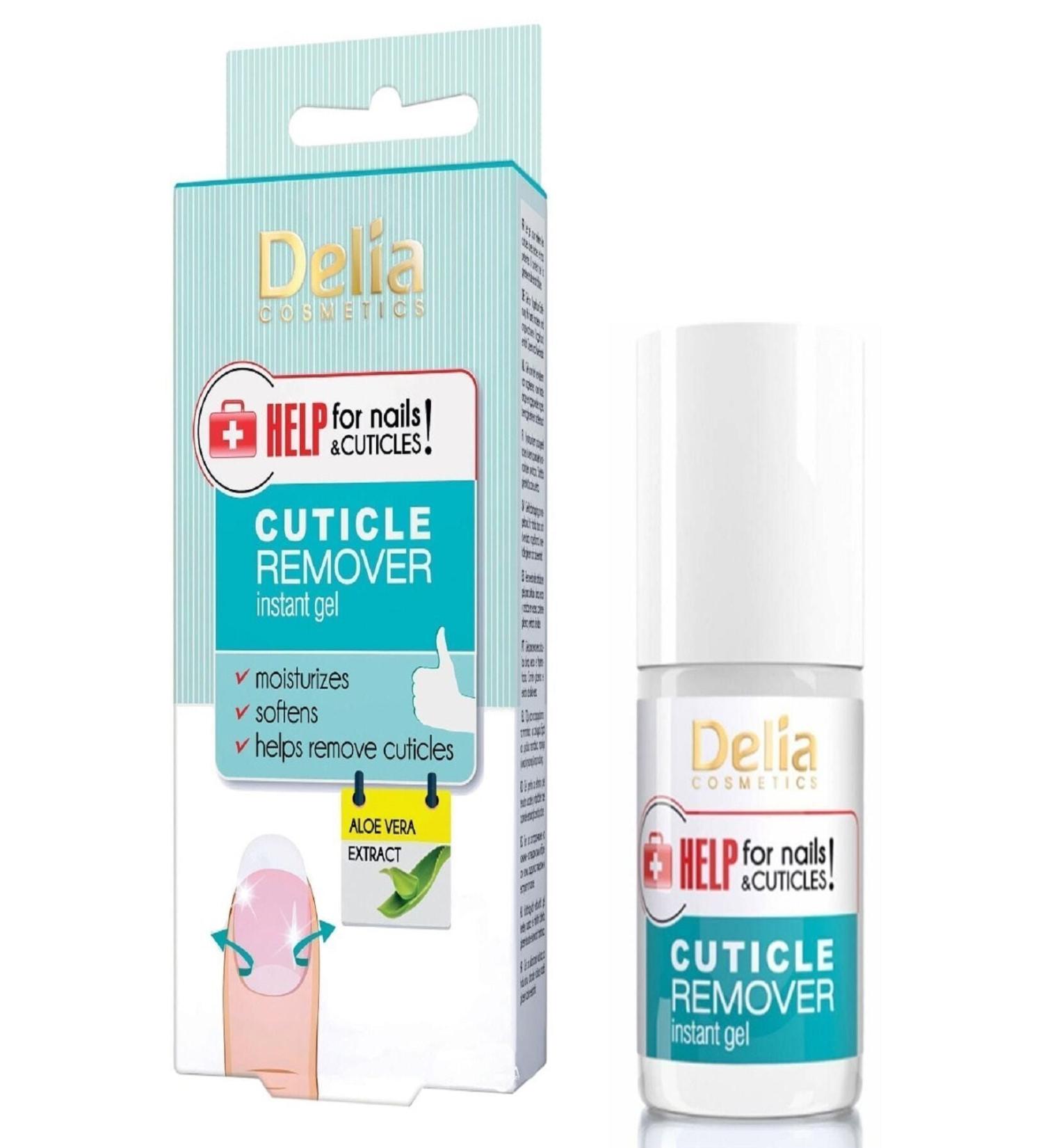 Delia Help Cuticle Instant Nail Care Gel Aloe Vera 11 ml