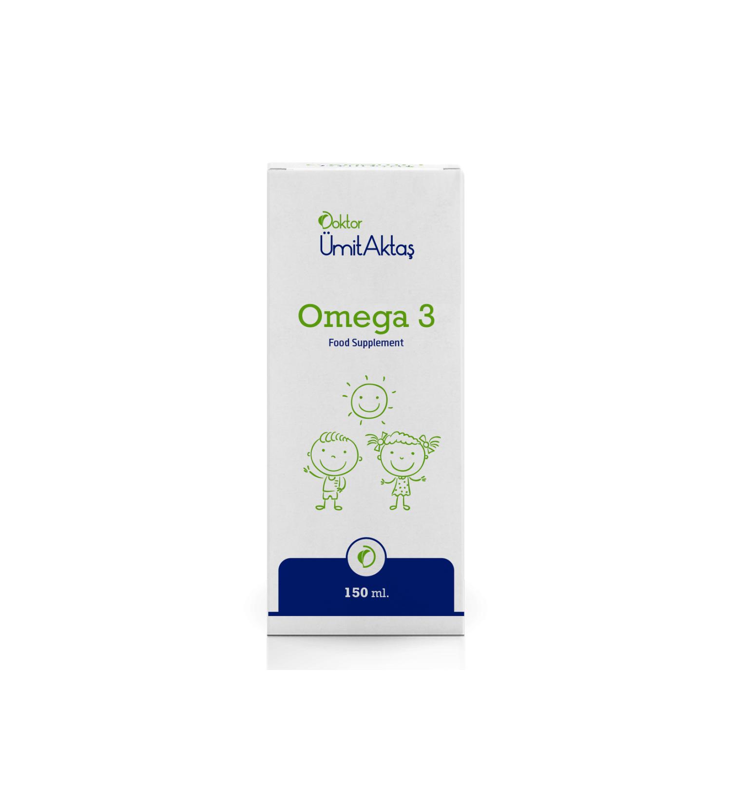 Dr. Umit Aktas Omega-3 Syrup - Buy Online on GoSupps.com