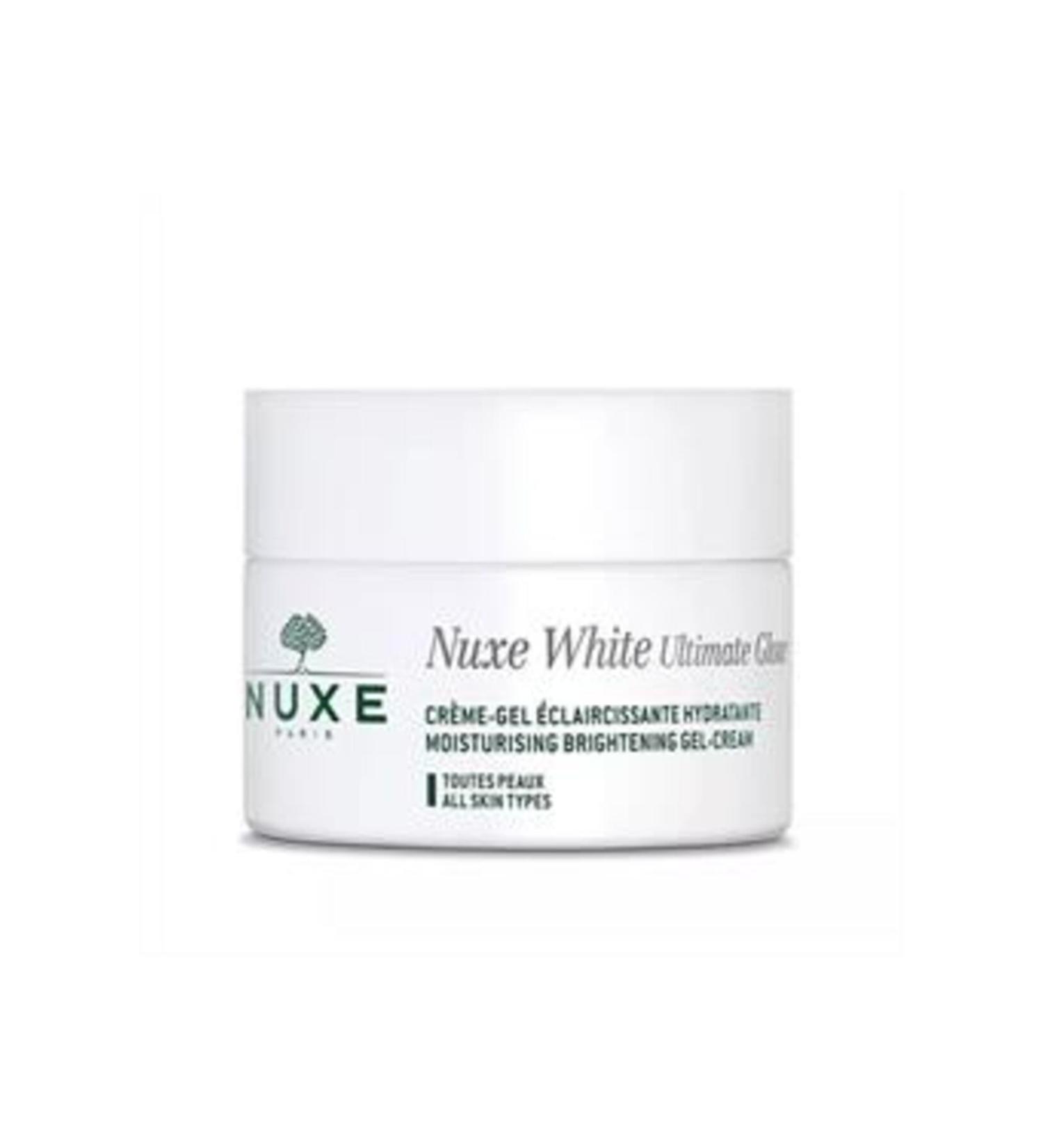 Nuxe White Ultimate Glow Moisturizing and Brightening Gel Cream with Vitamin C 50ml (SINGLE)