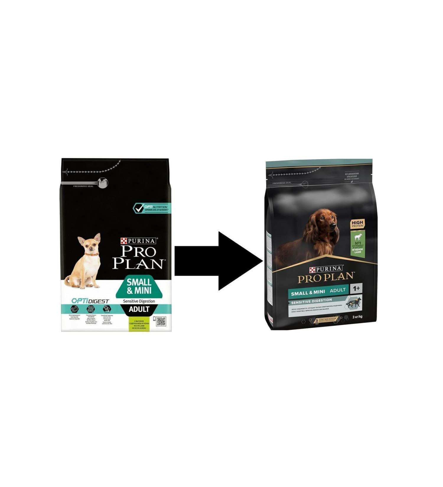 Purina Proplan Small Mini Adult Lamb Adult Dog Food for Small Breeds 3 KG - Buy Online on GoSupps.com