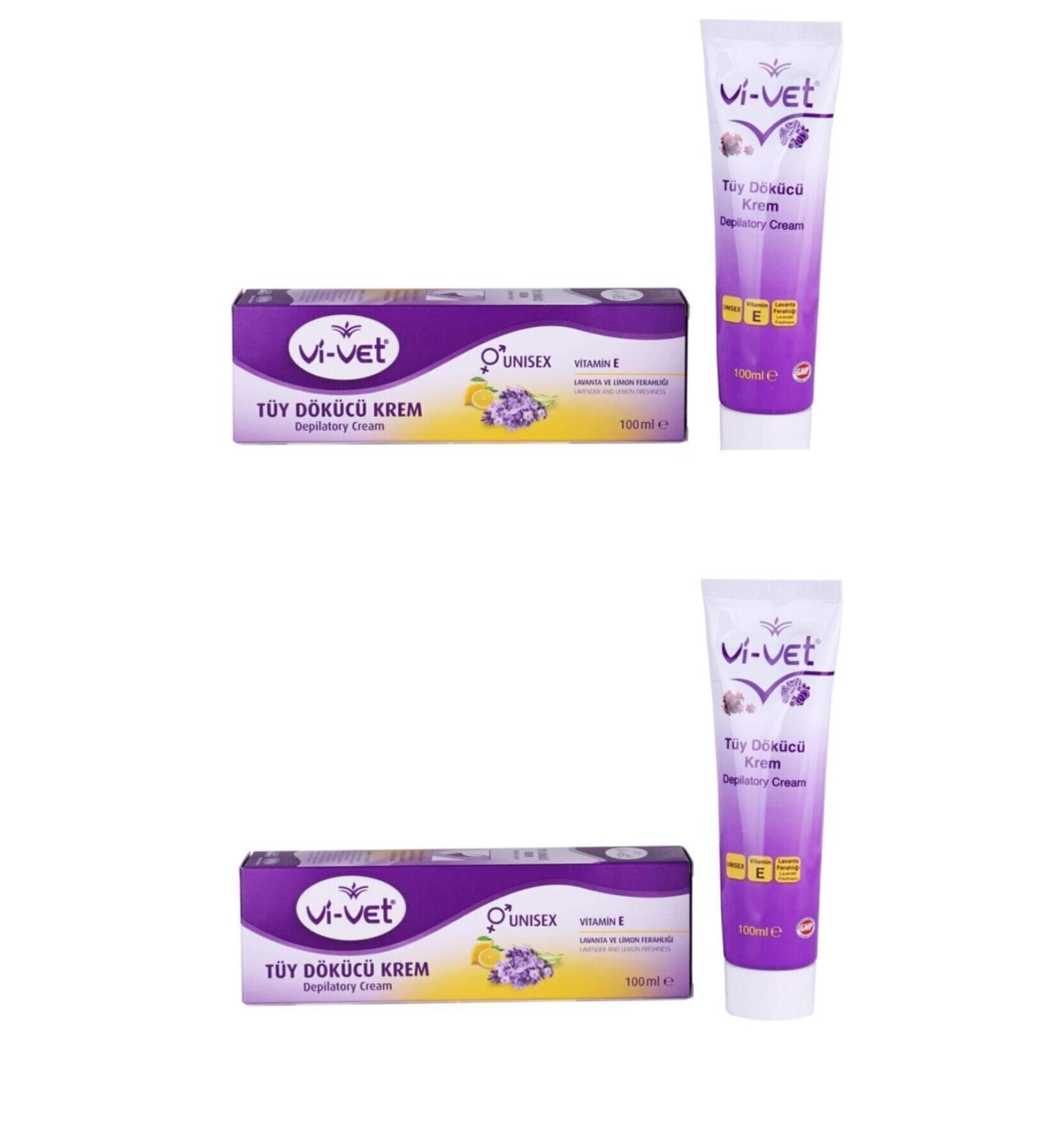 Vi vet Hair Removal Cream 100 ml 2 Pieces