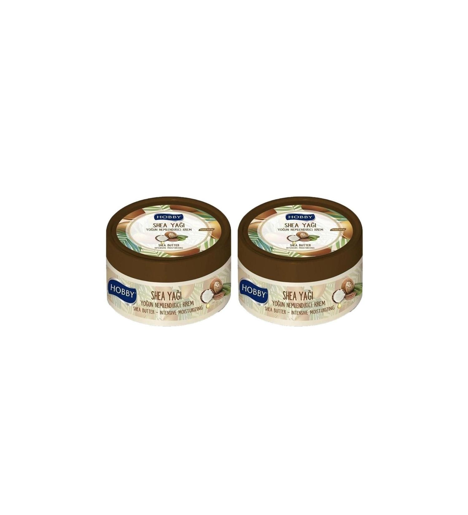 Hobby 250 ml Shea Butter Moisturizing Cream X 2 Pieces