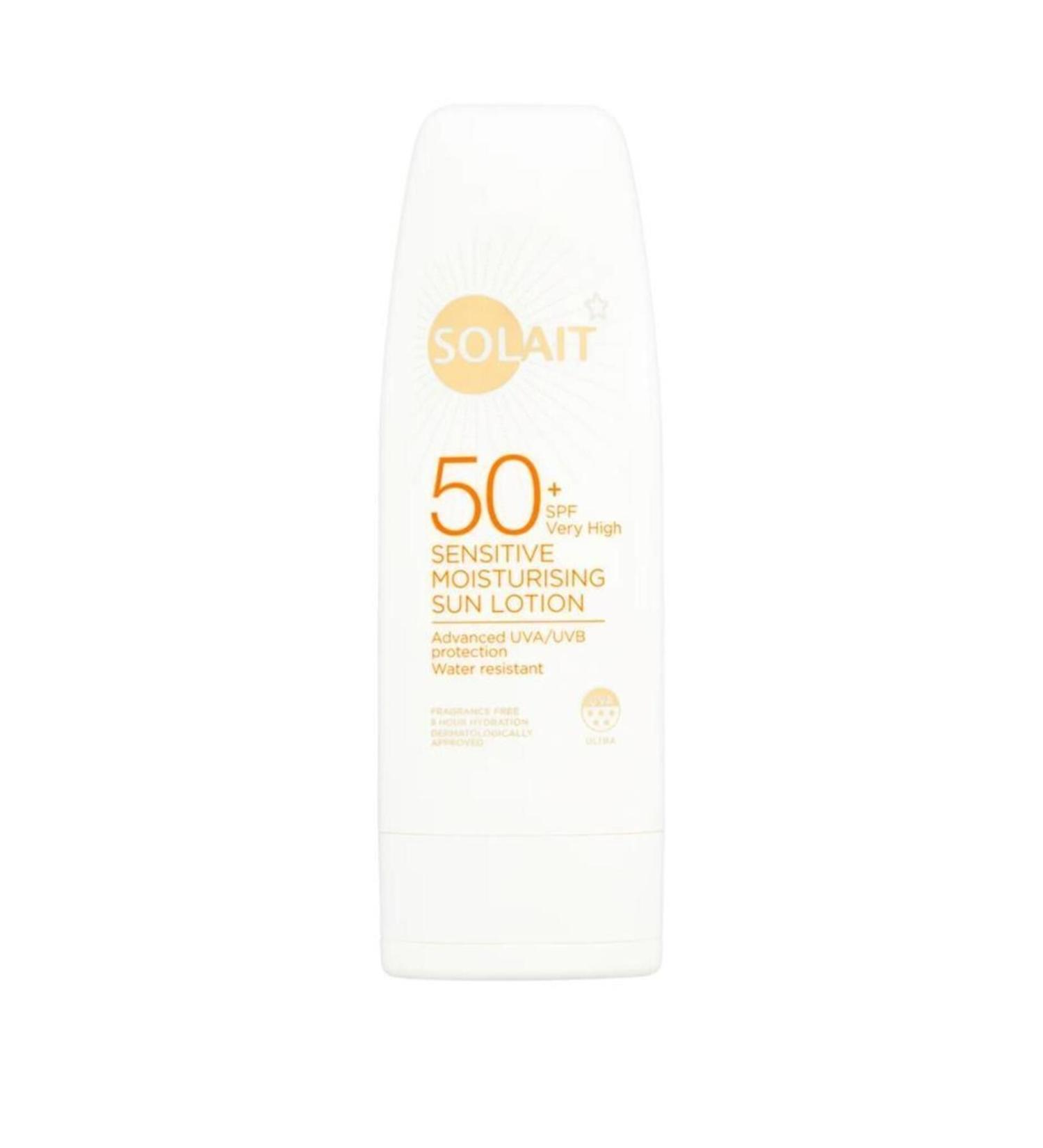 Solait Sensitive Moisturizing Sun Lotion Spf 50 200 ml