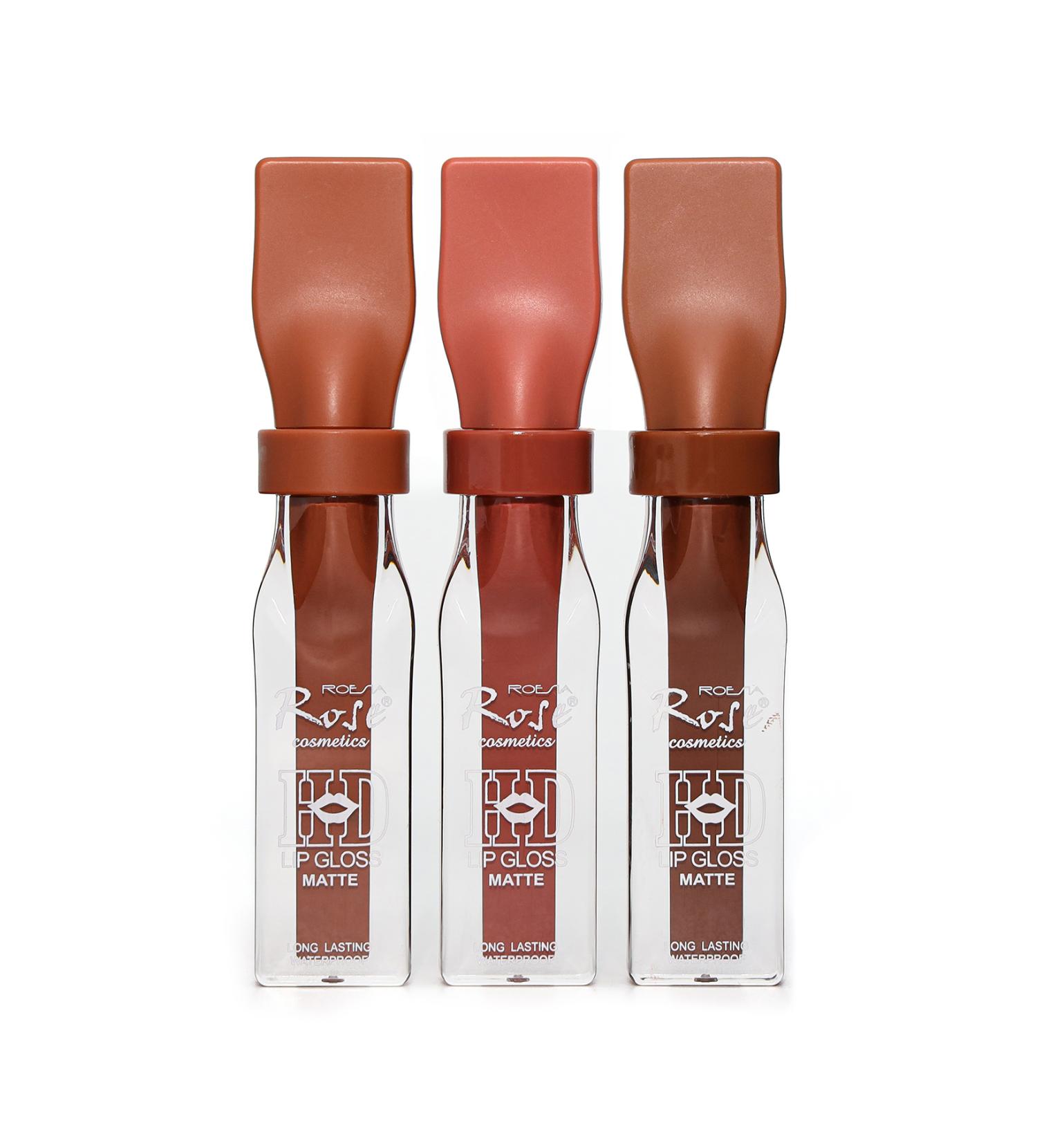 Roesia Rose Cosmetics HD Matte 3-Piece Permanent Matte Lipstick Set - Buy Online on GoSupps.com
