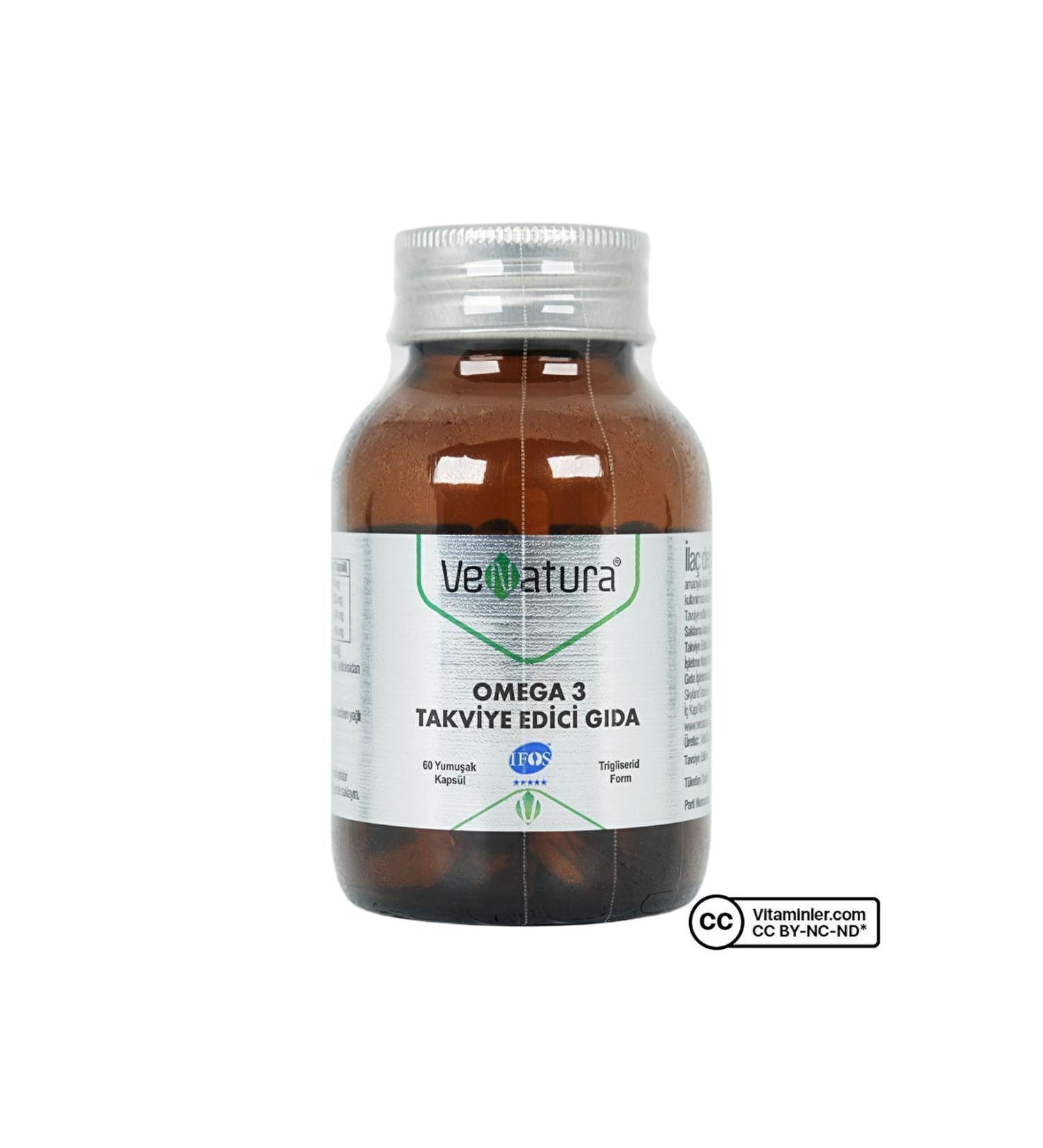 Venatura Omega 3 60 Capsules - Buy Online on GoSupps.com