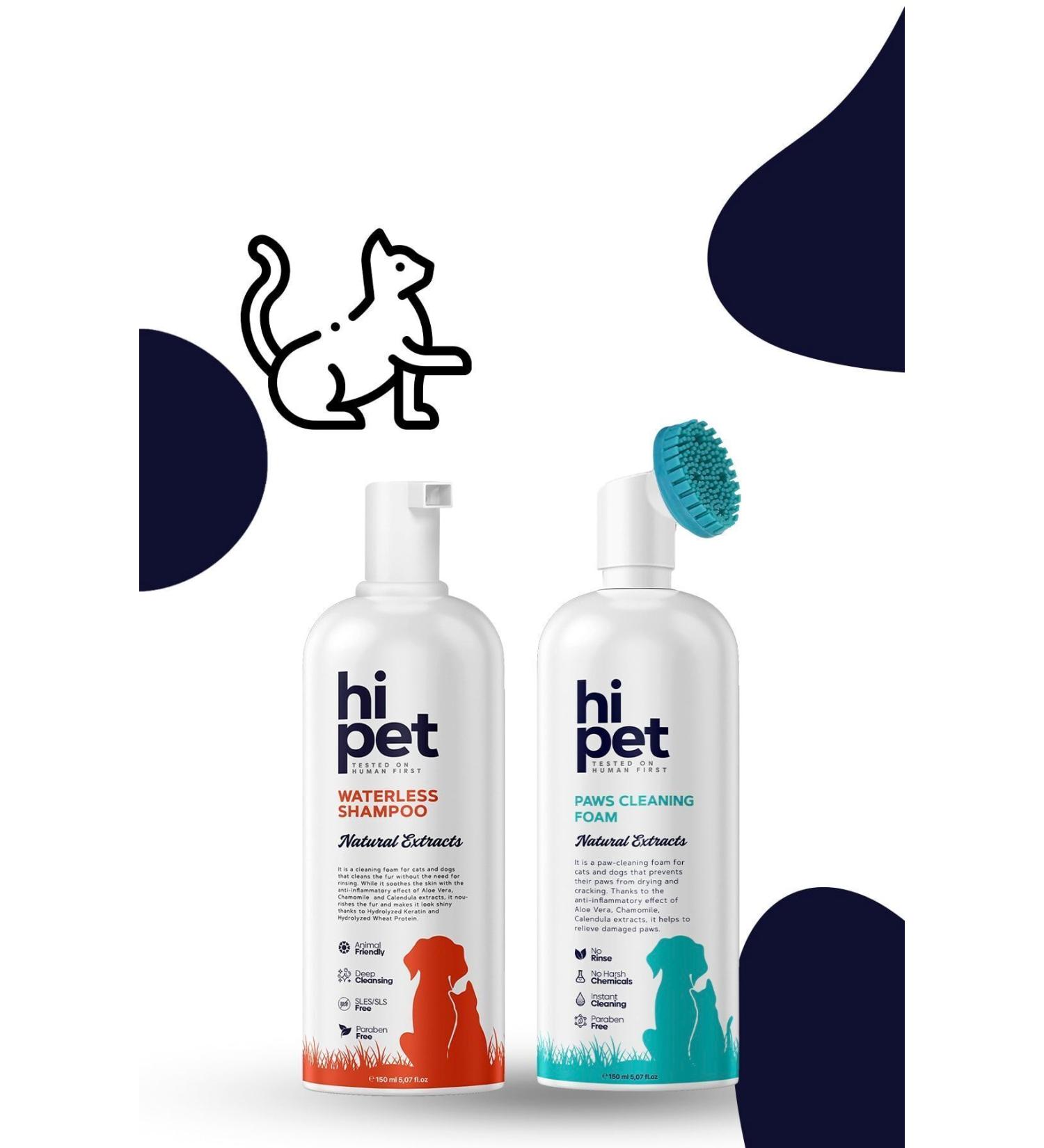 HiPet Cat Waterless Cleaning Kit