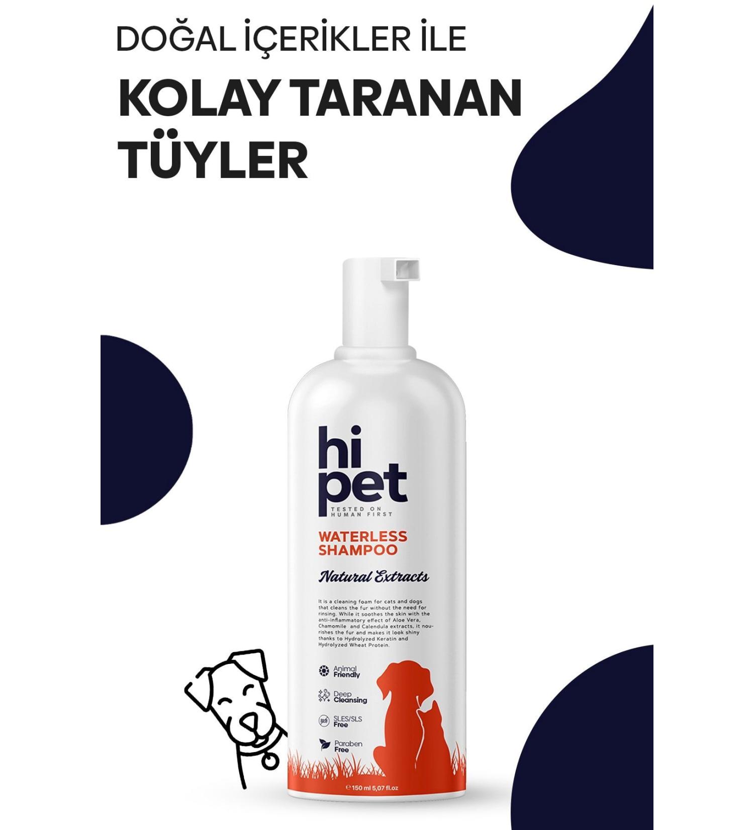 HiPet Dog Dry Shampoo - Buy Online on GoSupps.com