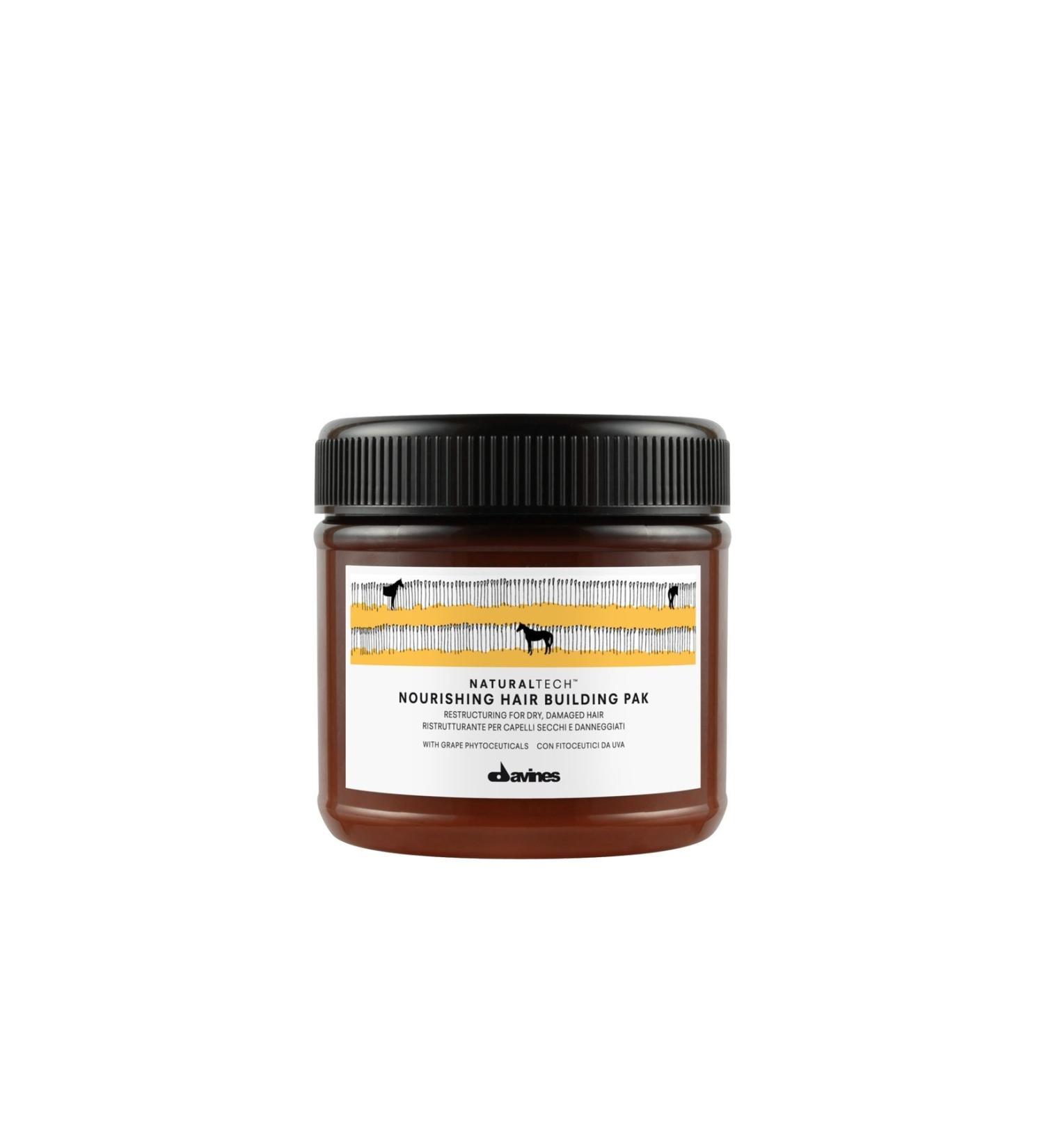 Davines NOURISHING HAIR BUILDING PAK DAMAGED DRY HAIR MASK 250ML EVA-NO383