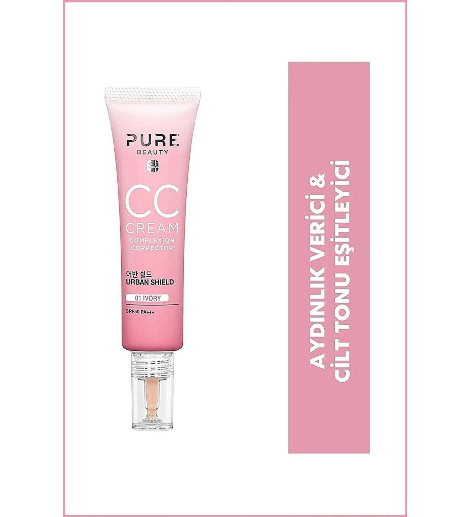 PURE BEAUTY Bb Cream Spf50 Pa+++ 01 Ivory 30 Ml