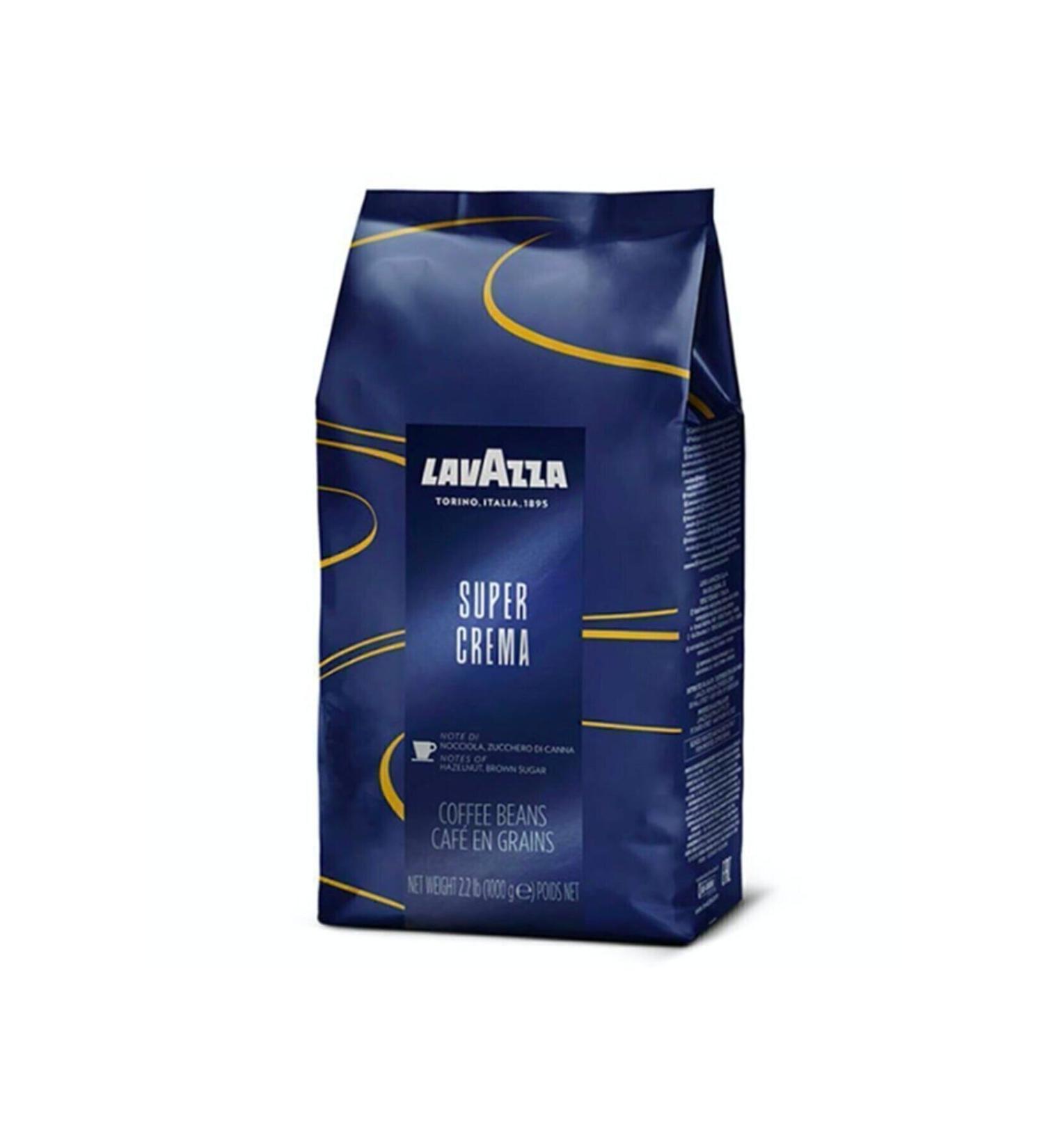 LavAzza Super Crema Espresso Bean Coffee