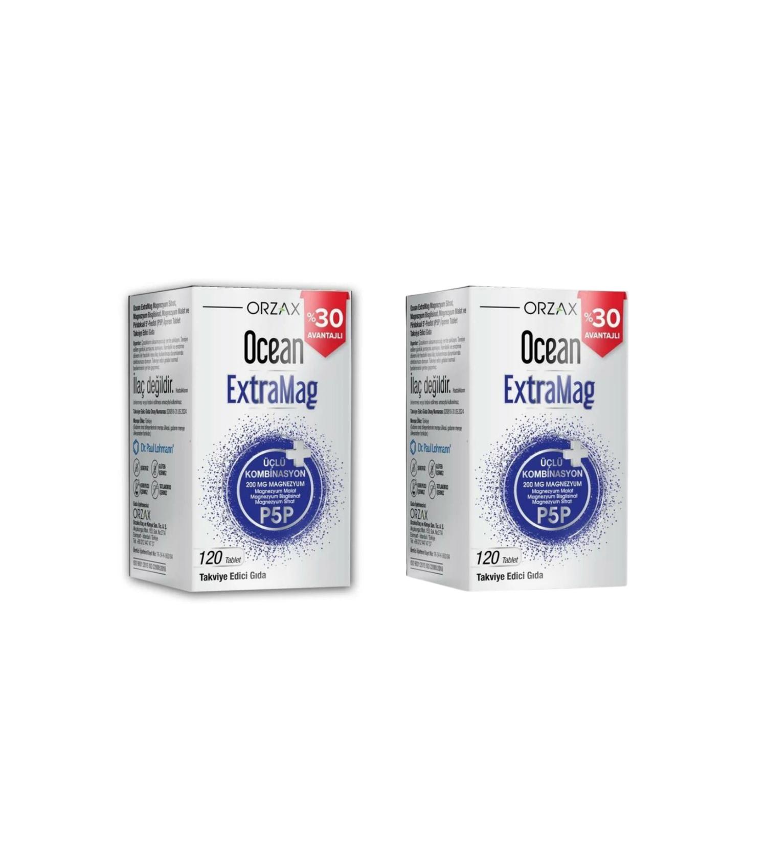 Ocean Extramag 120 Tablets x2