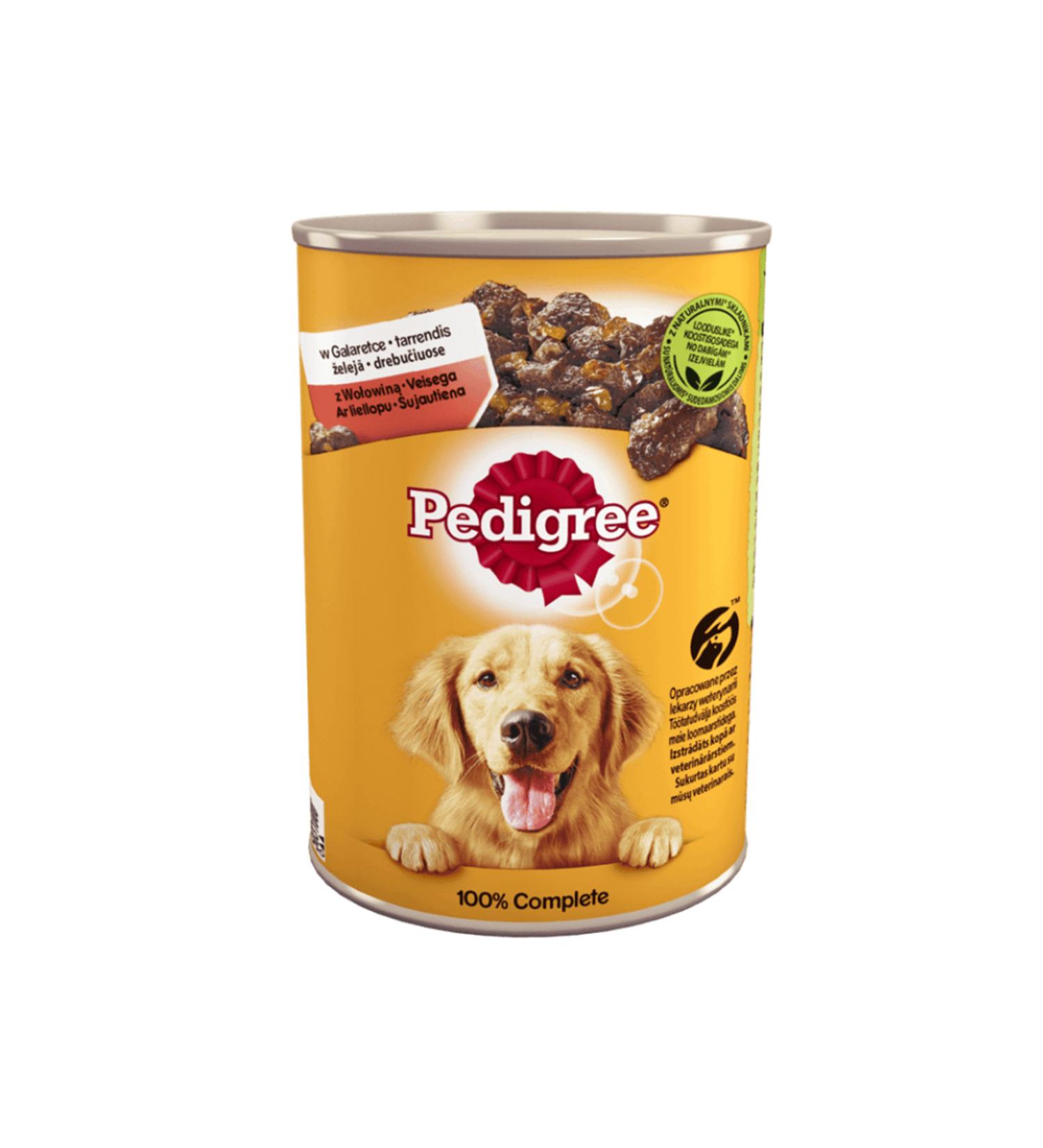 Mars PEDIGREE 400 GR CANNED STEAK 24 PACKS